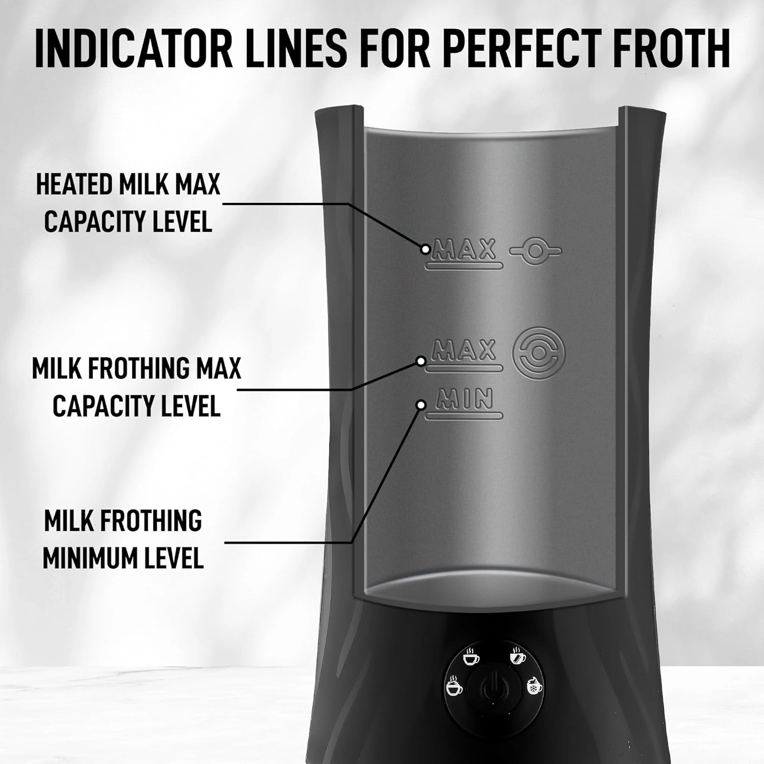 Zulay Kitchen 4in1 Milk Frother and Steamer - Automatic Hot Cold Foam Maker with Auto Shut Off & Temperature Control