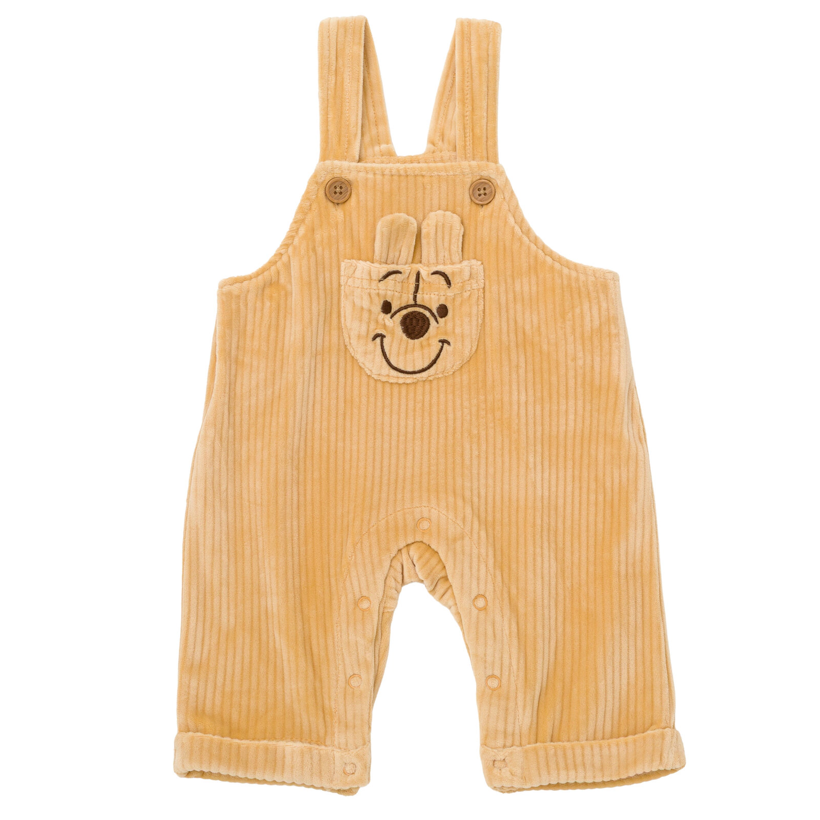 Disney Winnie the Pooh Baby Boy or Girl 2-Piece Overalls and T-Shirt Set