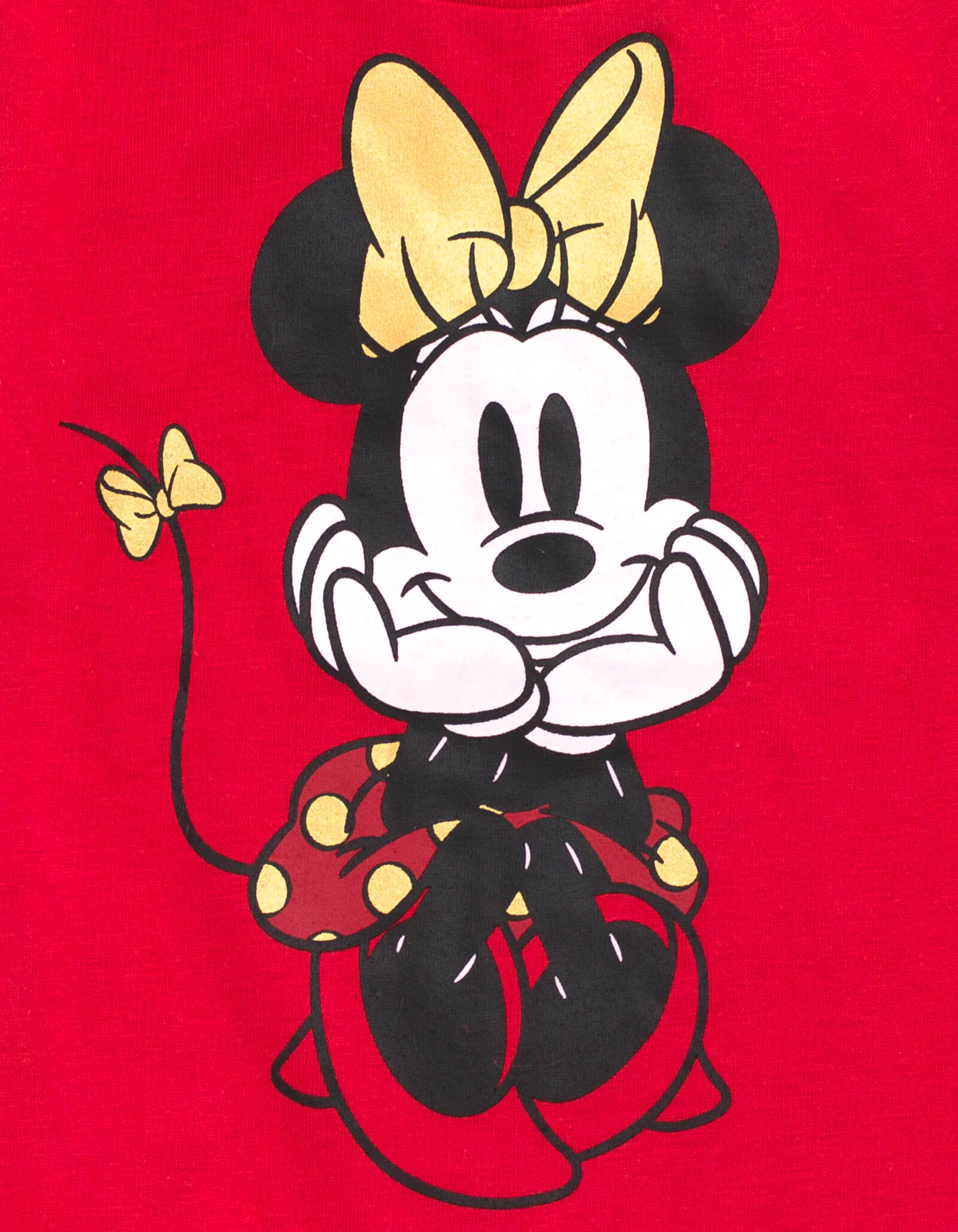 Disney Minnie Mouse Girls' Vest Tee and Leggings Set