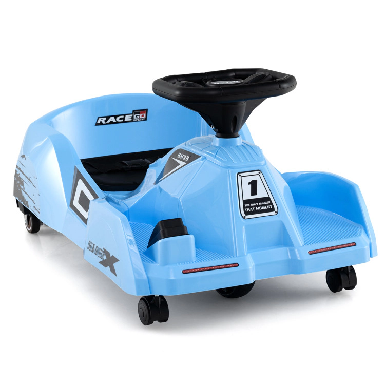 Hivvago 12V Electric Cleaning Go Kart with Detachable Mop and Remote Control