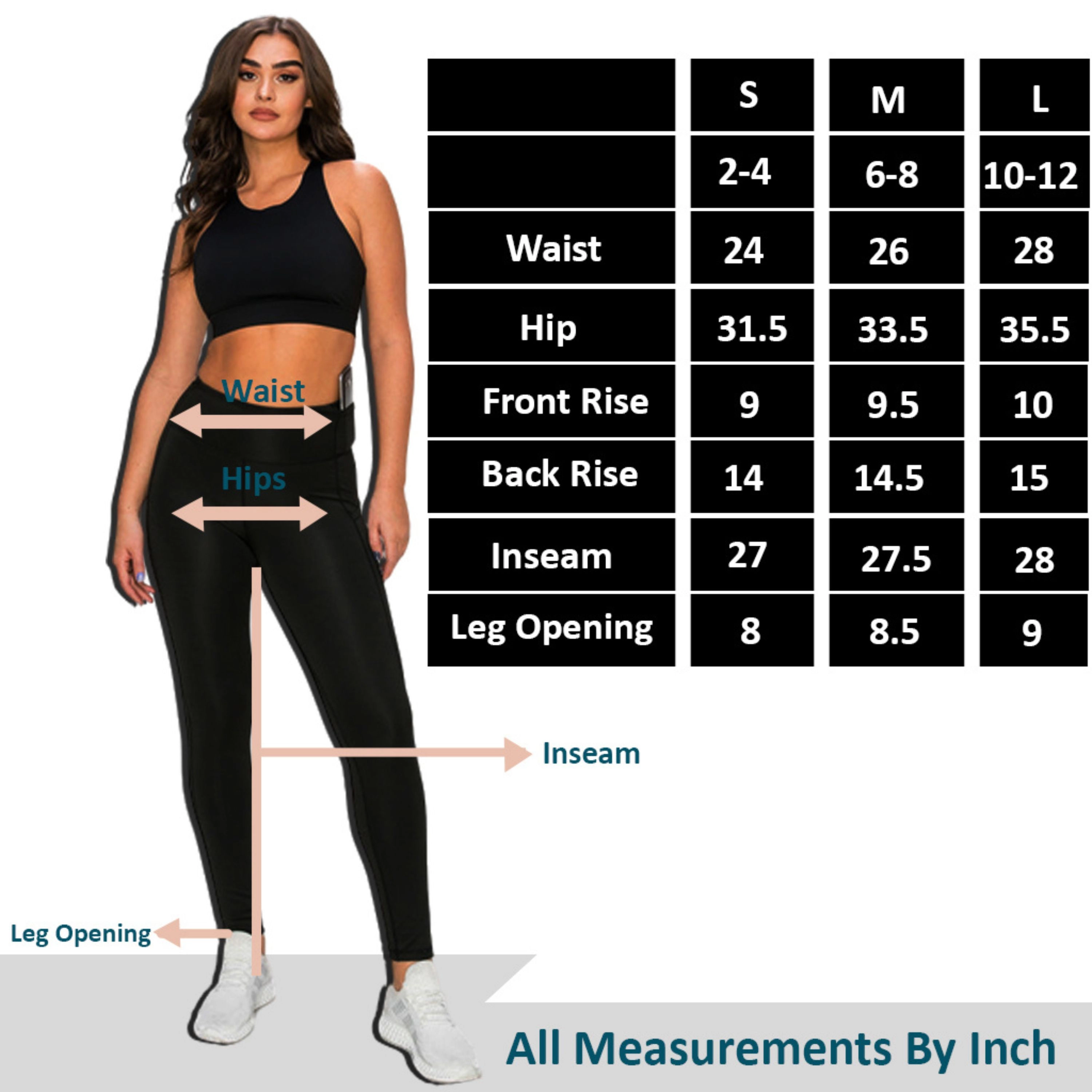 Wear Sierra Women's High-Waist Ankle Leggings