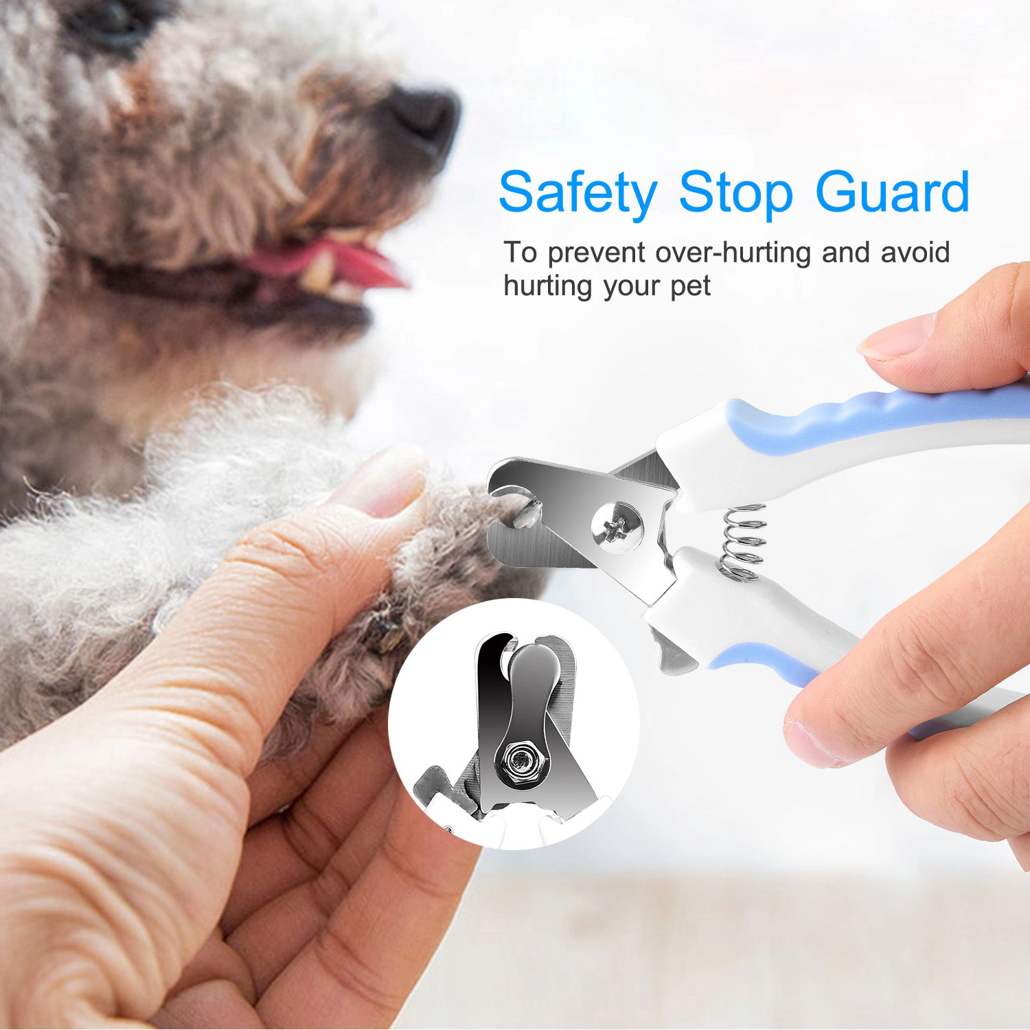 GBruno Stainless Steel Dog Nail Clippers With File