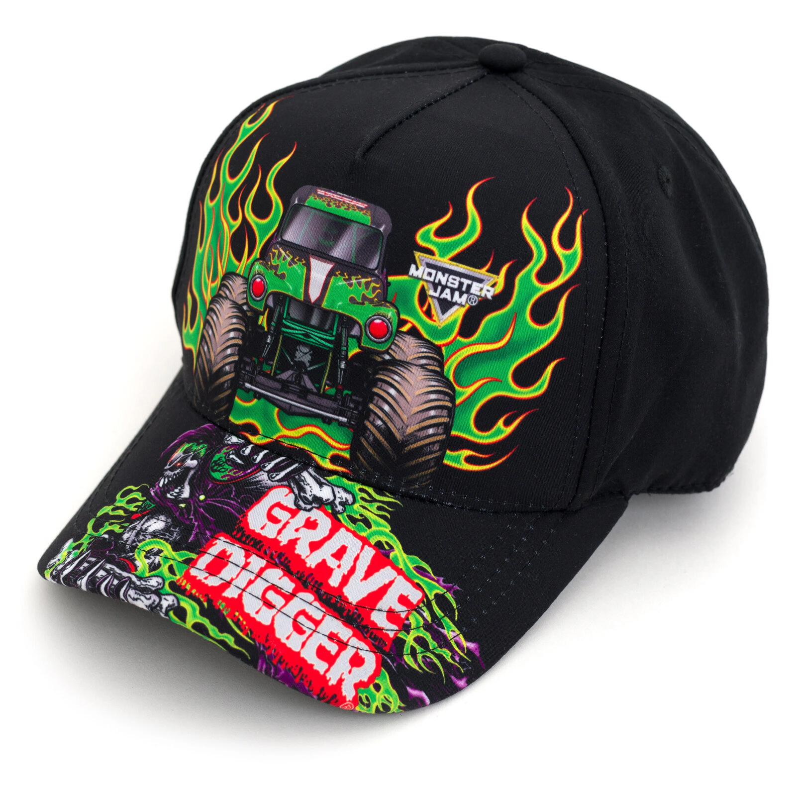 Monster Jam Grave Digger Boys' Baseball Cap