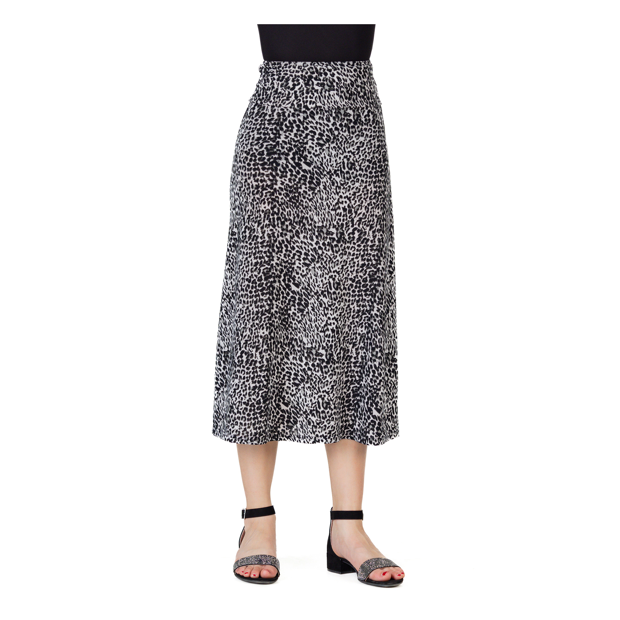 24sevenKid Essential Girls Elastic Waistline Maxi Skirt