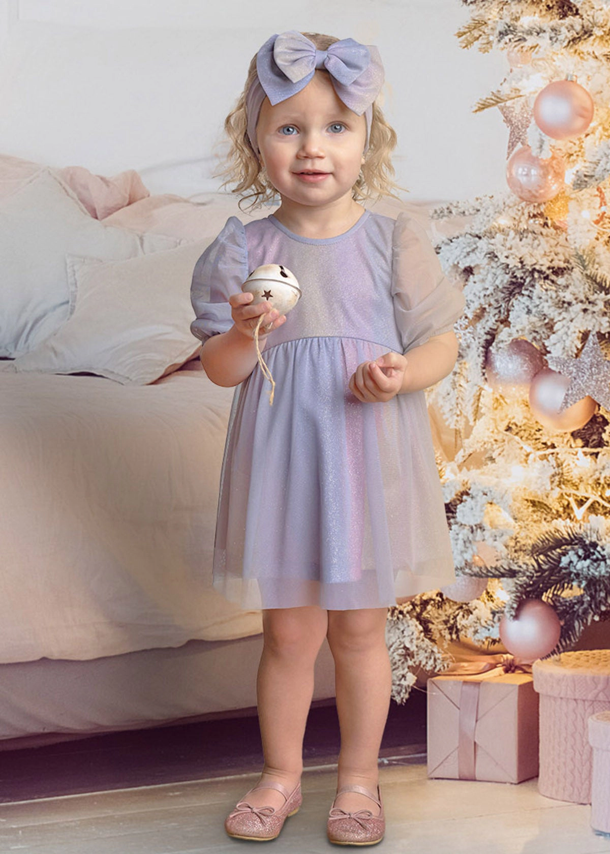 Isobella and Chloe Phoenix Empire Waist Tulle Dress