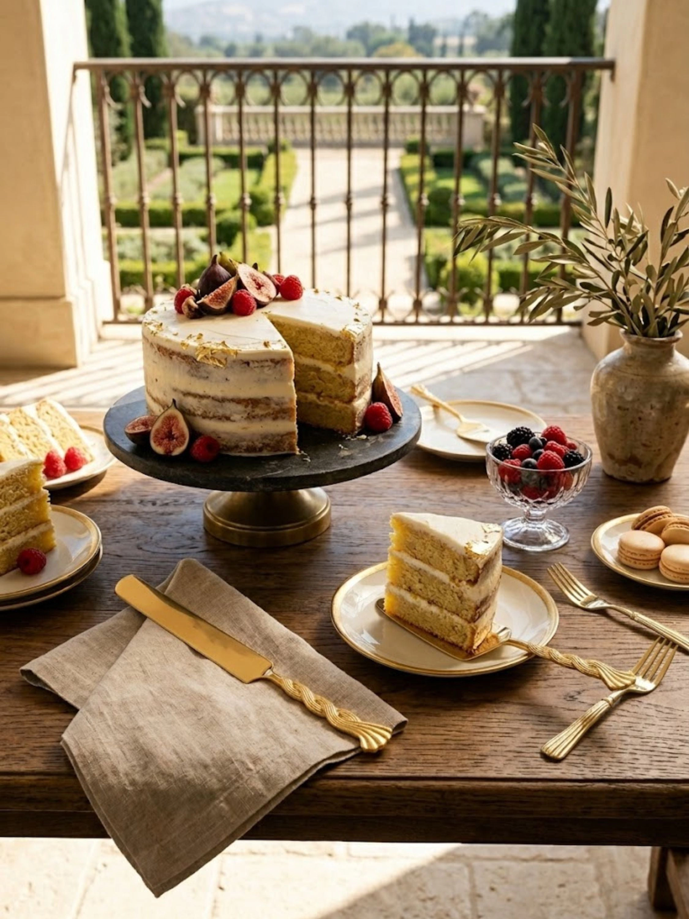 GAURI KOHLI Santiago Cake Servers