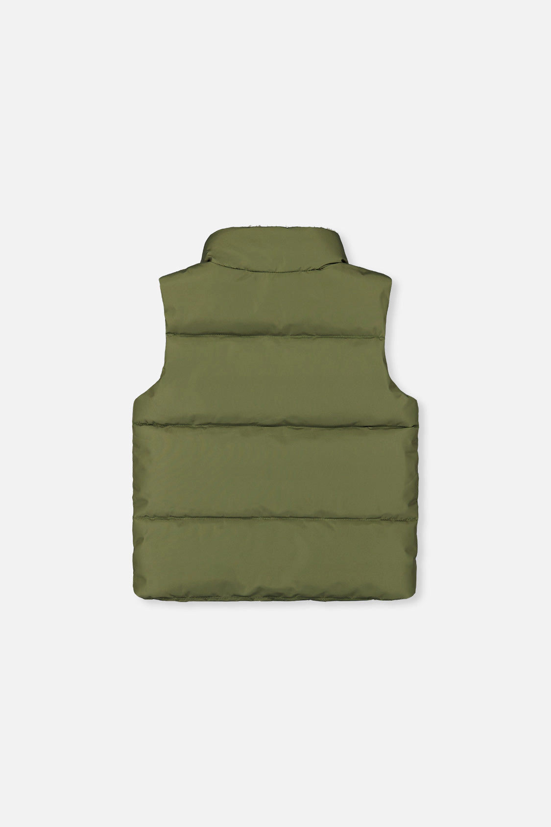 Deux par Boys Quilted Sherpa Sleeveless Mid-Season Vest with Kangaroo Pocket