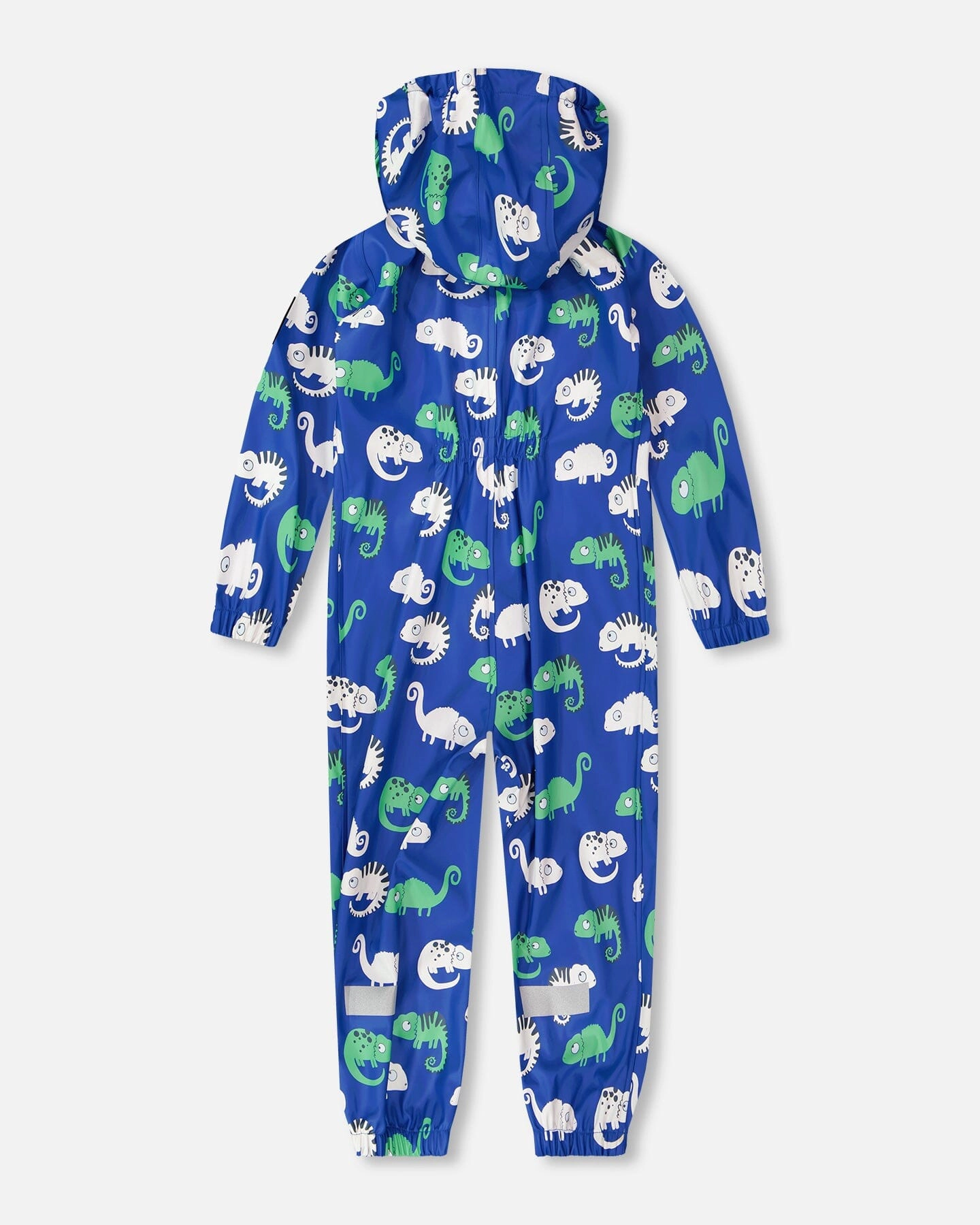 Deux par Boys Rain One-Piece Polyurethane Chameleon Print