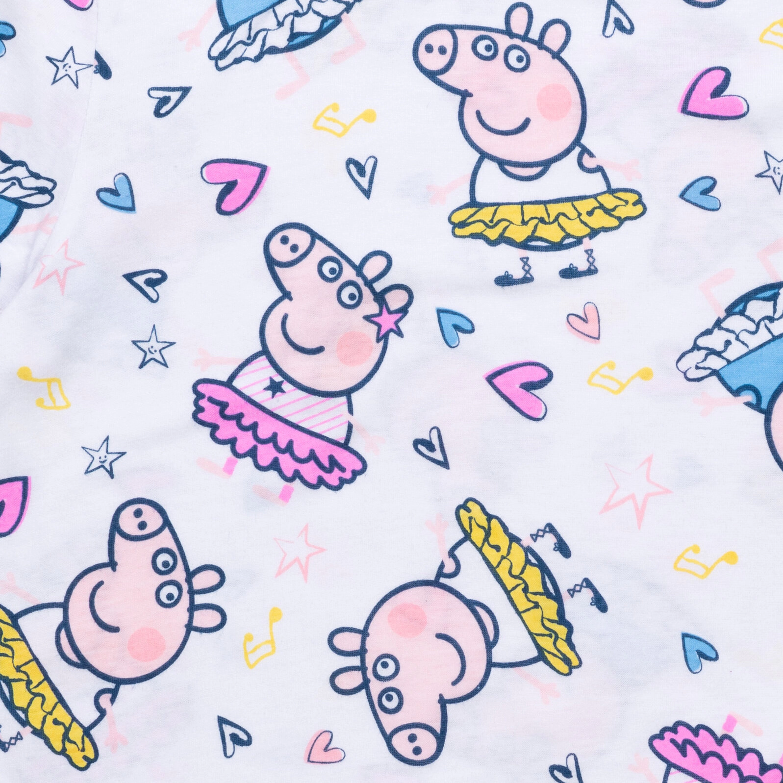 Peppa Pig Girls' 3-Pack Short Sleeve T-Shirts