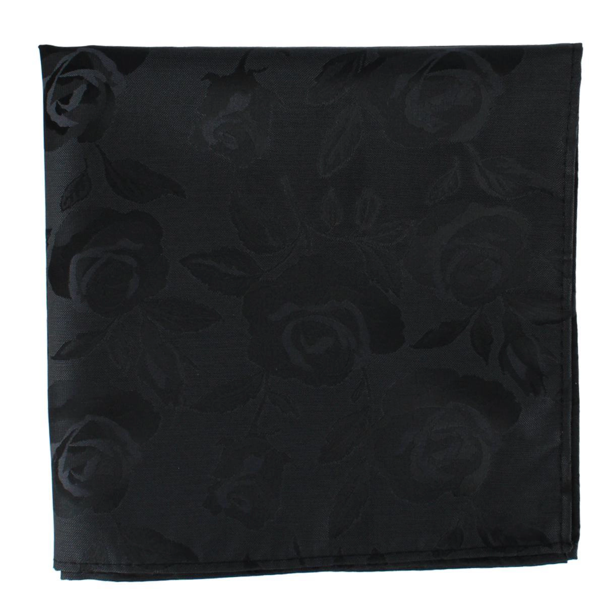 Ascentix Rose Print Tone on Pocket Square