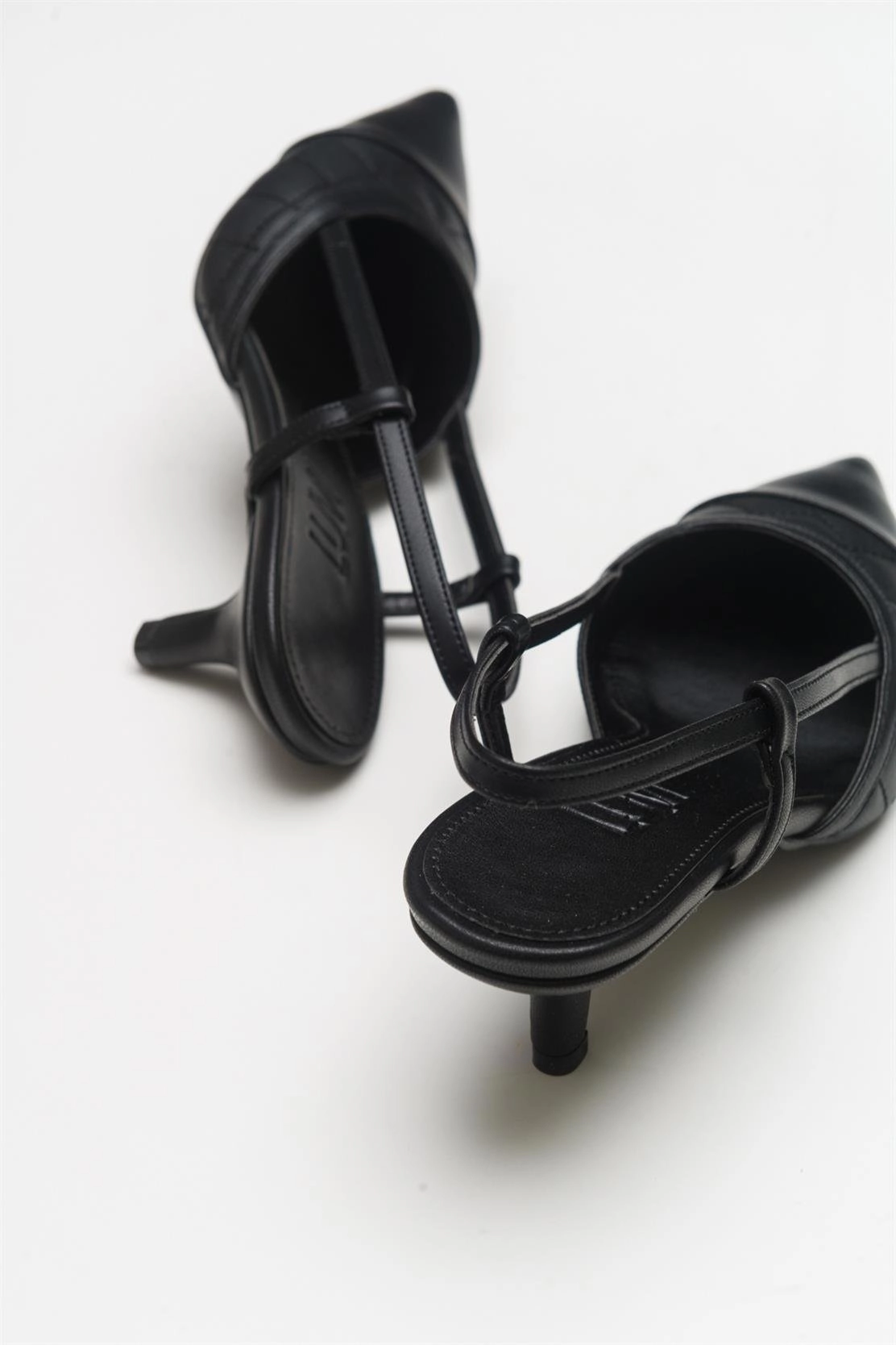 Prologue Shoes Womens Point Pointed Toe Slingback Pump