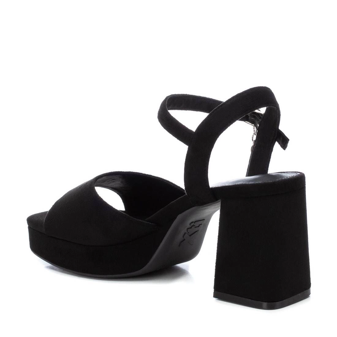 XTI Women's Suede Platform Heeled Sandals