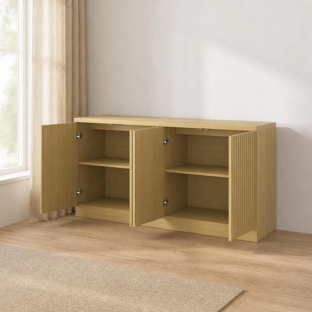 GOODSILO Functional Storage Sideboard Buffet Console