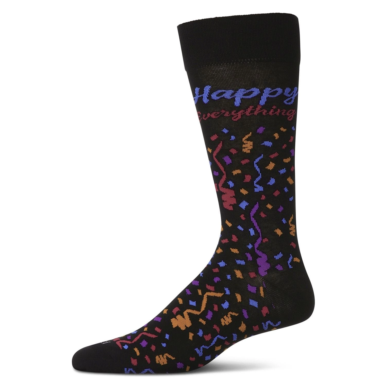 MeMoi Men's Happy Everything Rayon From Bamboo Crew Socks