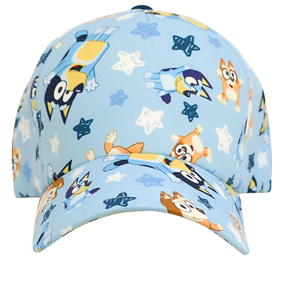 Bluey Boys' T-Shirt and Shorts Set with Hat