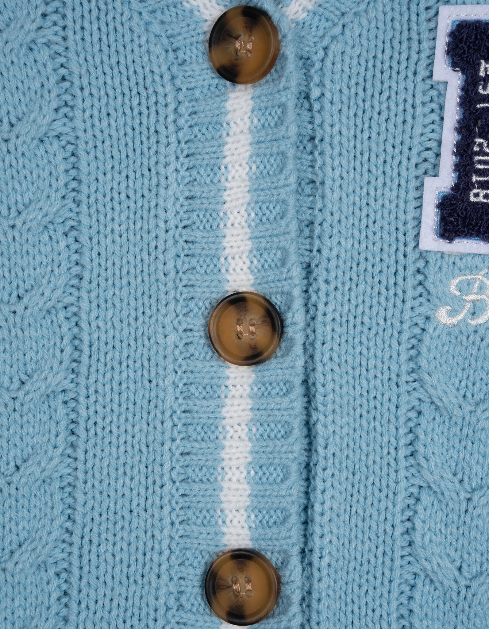 Bluey Girls' Varsity Cardigan Sweater