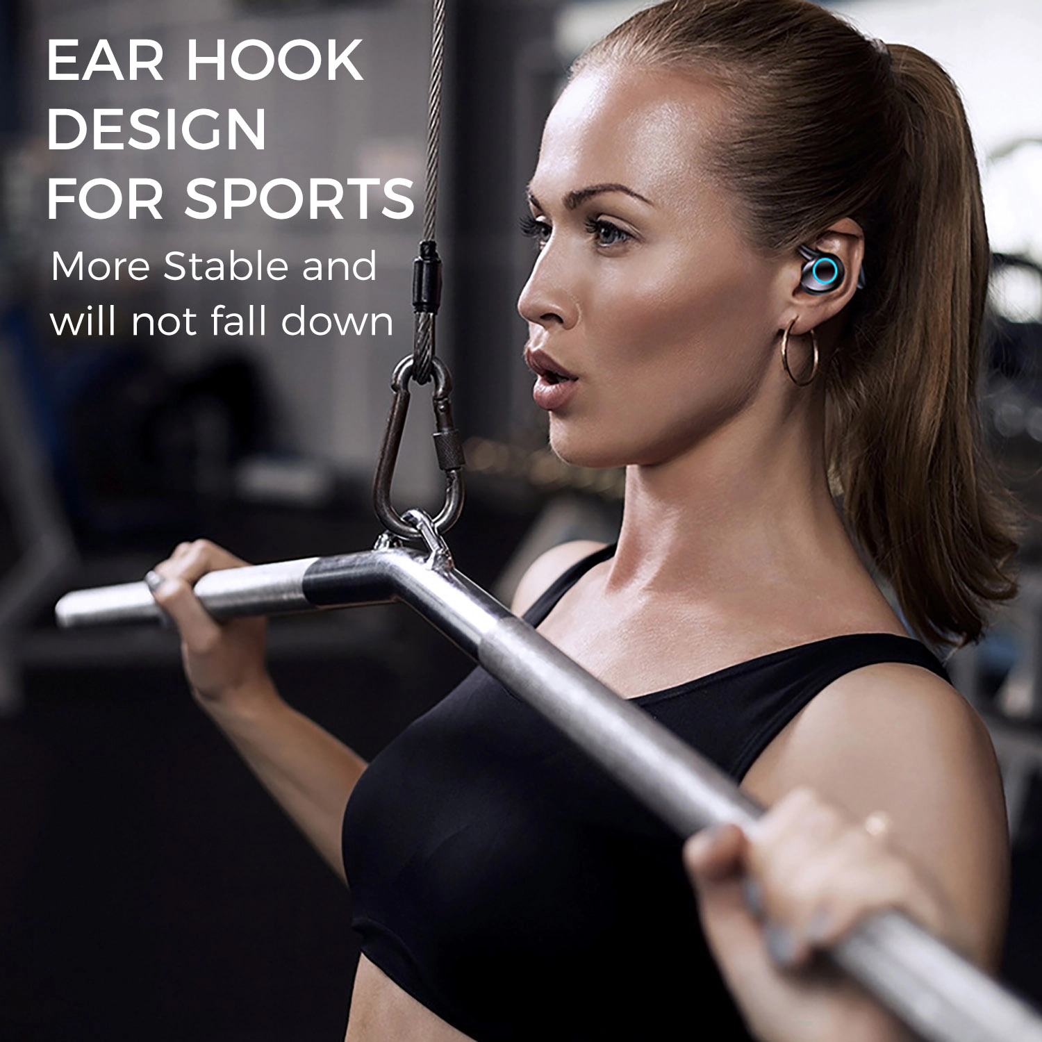 Alpha Digital - Unisex - Bluetooth 5.3, 28Hr Playtime, HiFi Stereo - Sport Earbuds