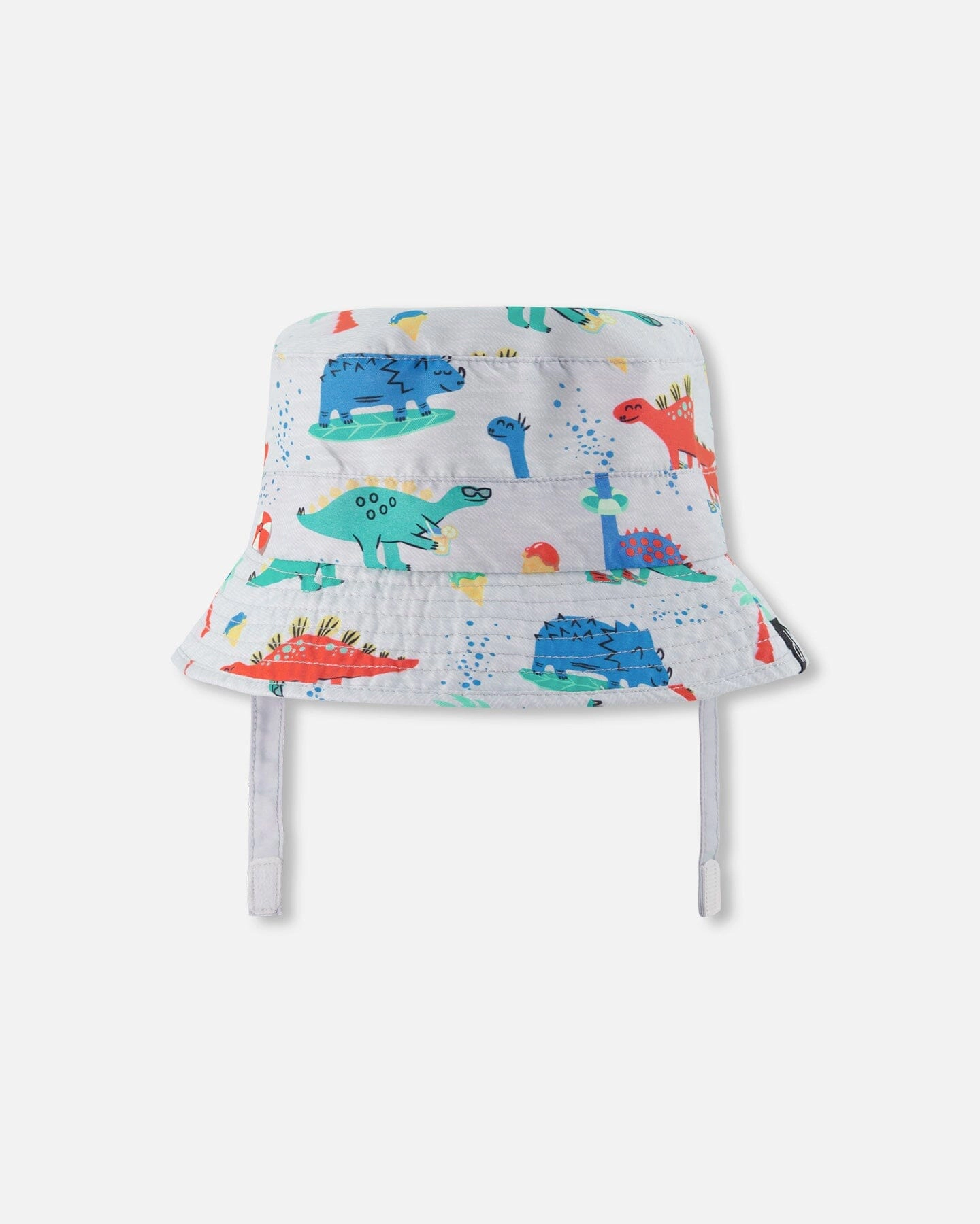 Deux par Boys Recycled Polyester Beach Hat Dinosaur Print