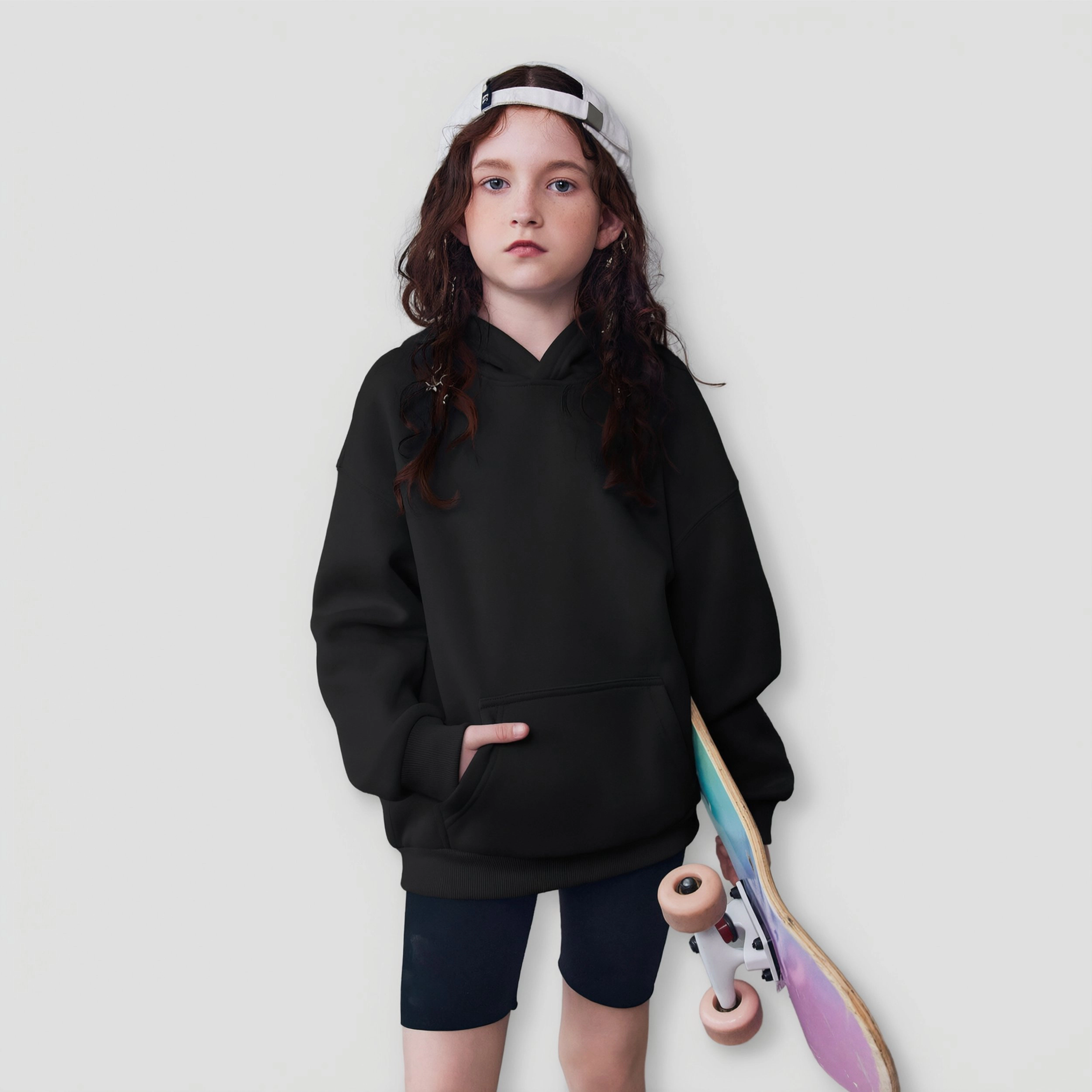 Arshiner Girl's Oversized Fleece Hoodie Pullover Sweatshirt
