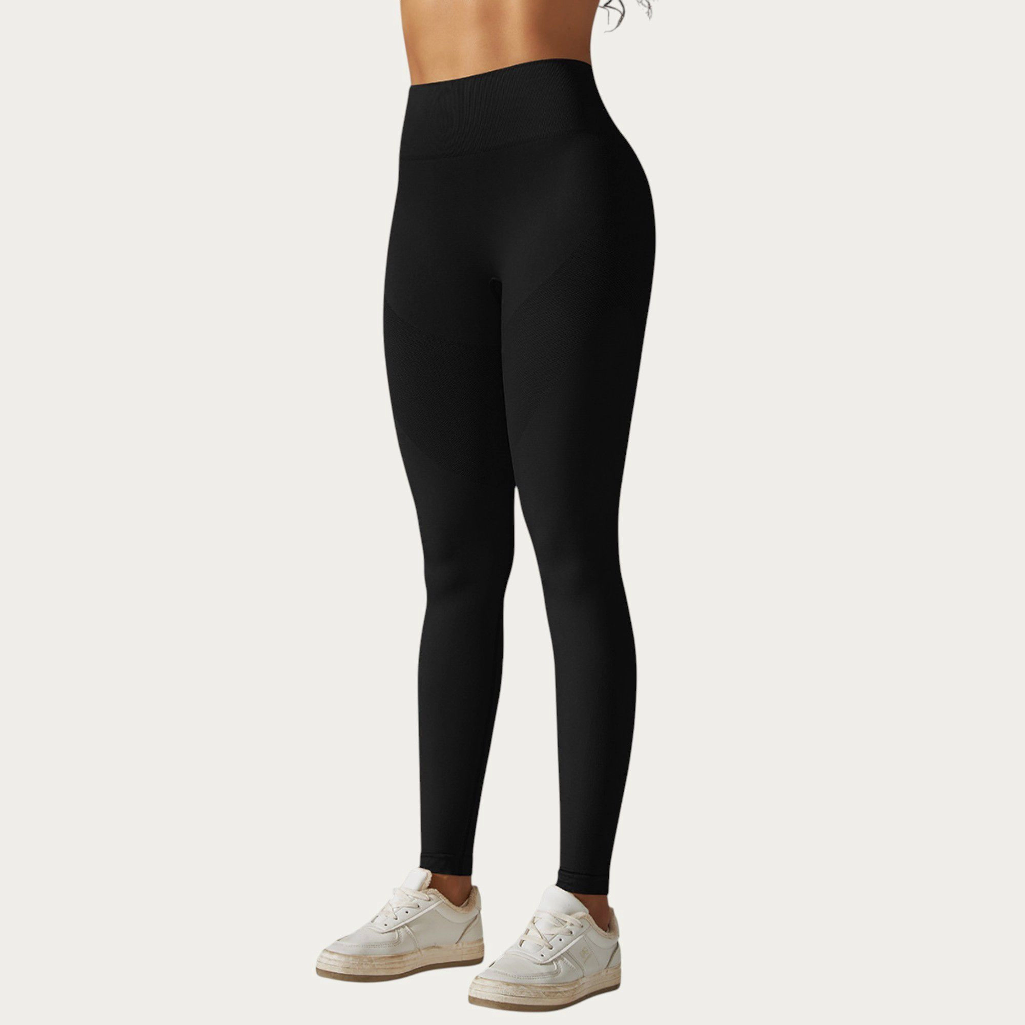 Anna-Kaci Active Women's Seamless High Waist Leggings with Sculpting Fit and Compression Support