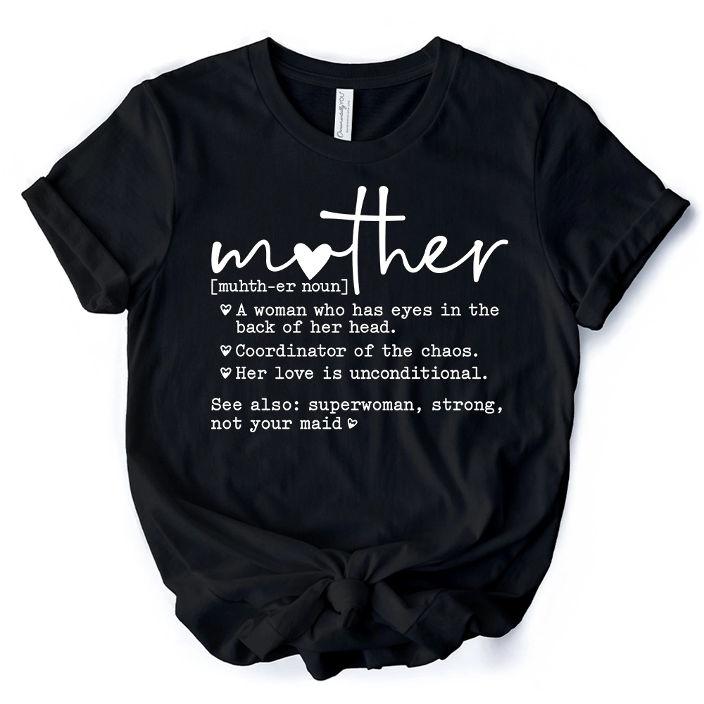 OrnamentallyYou Womens Funny Mom Definition T-Shirt