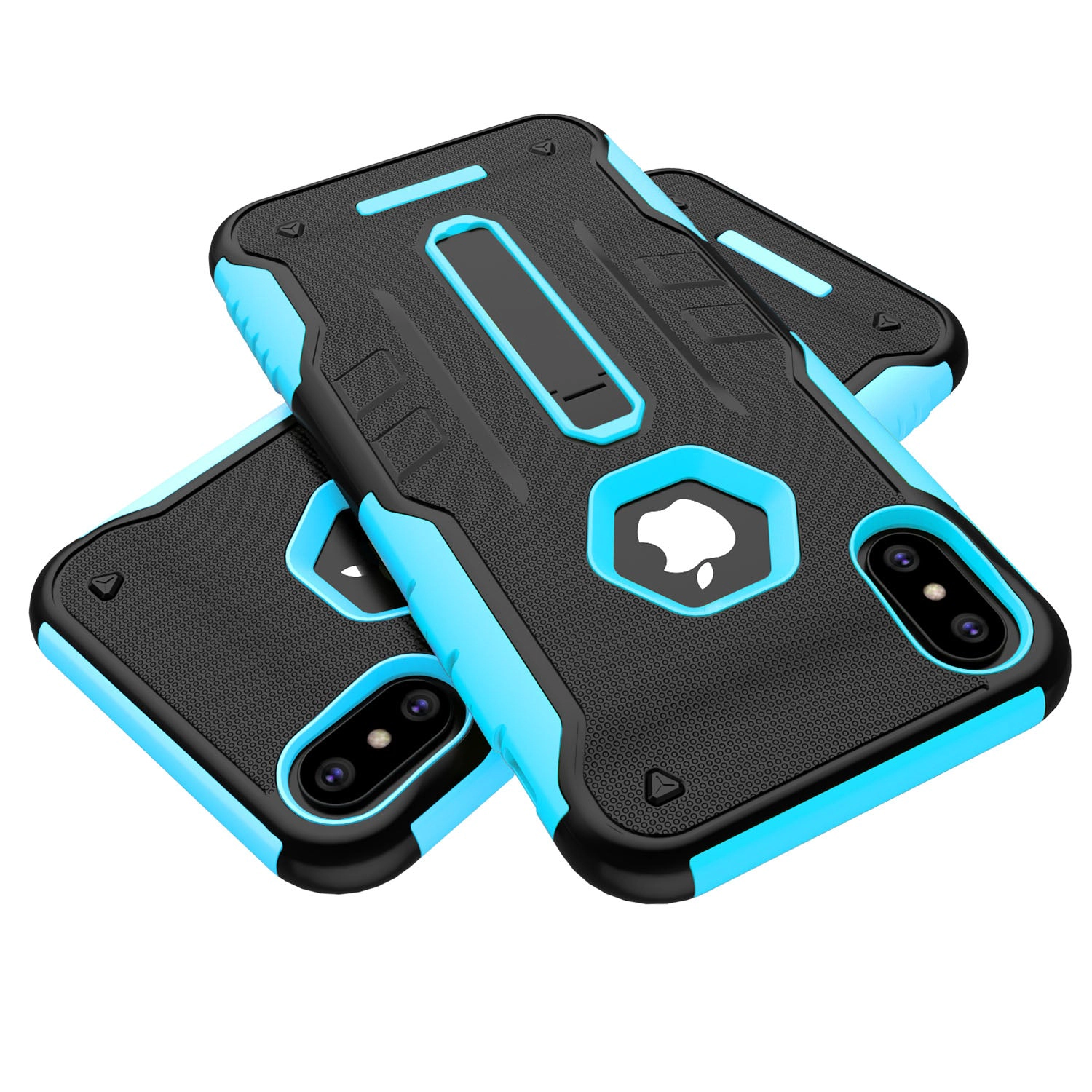 GBruno Dual-Layer Kickstand Case For IPhone X