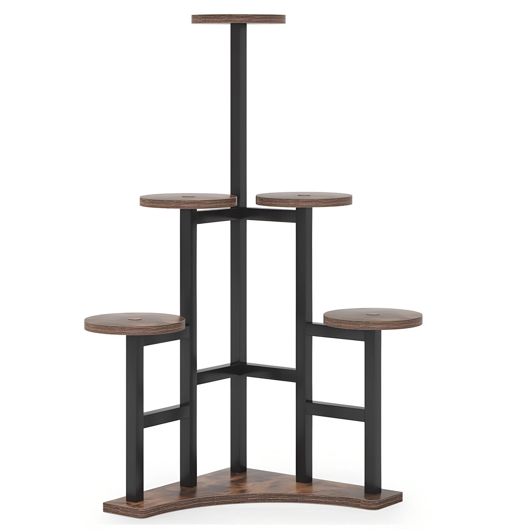 Tribesigns Corner Plant Stand Indoor, 6 Tiered Plant Shelf Flower Stand