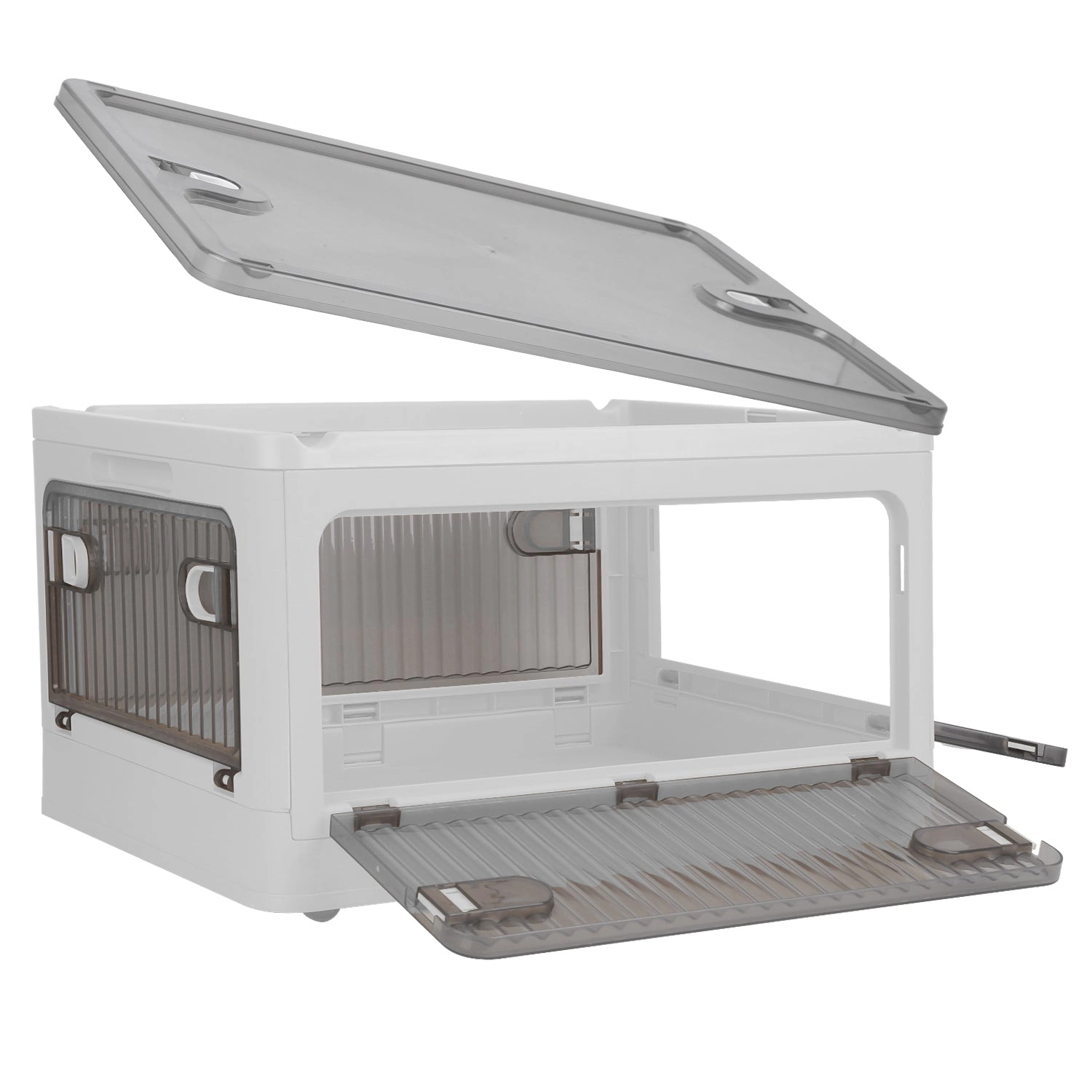 GBruno 70QT Collapsible Storage Bin With Lid
