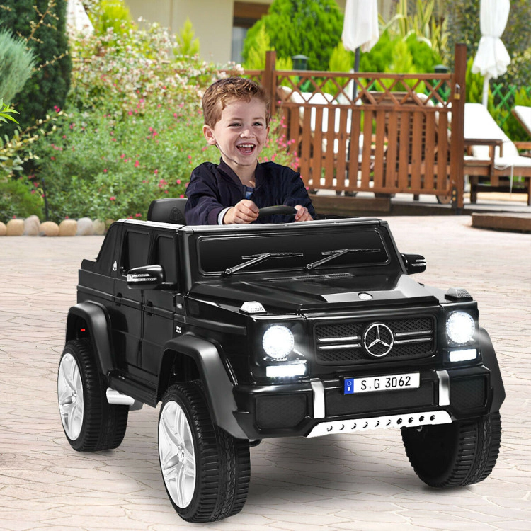 Hivvago 12V Licensed Mercedes-Benz Kids Ride On Car