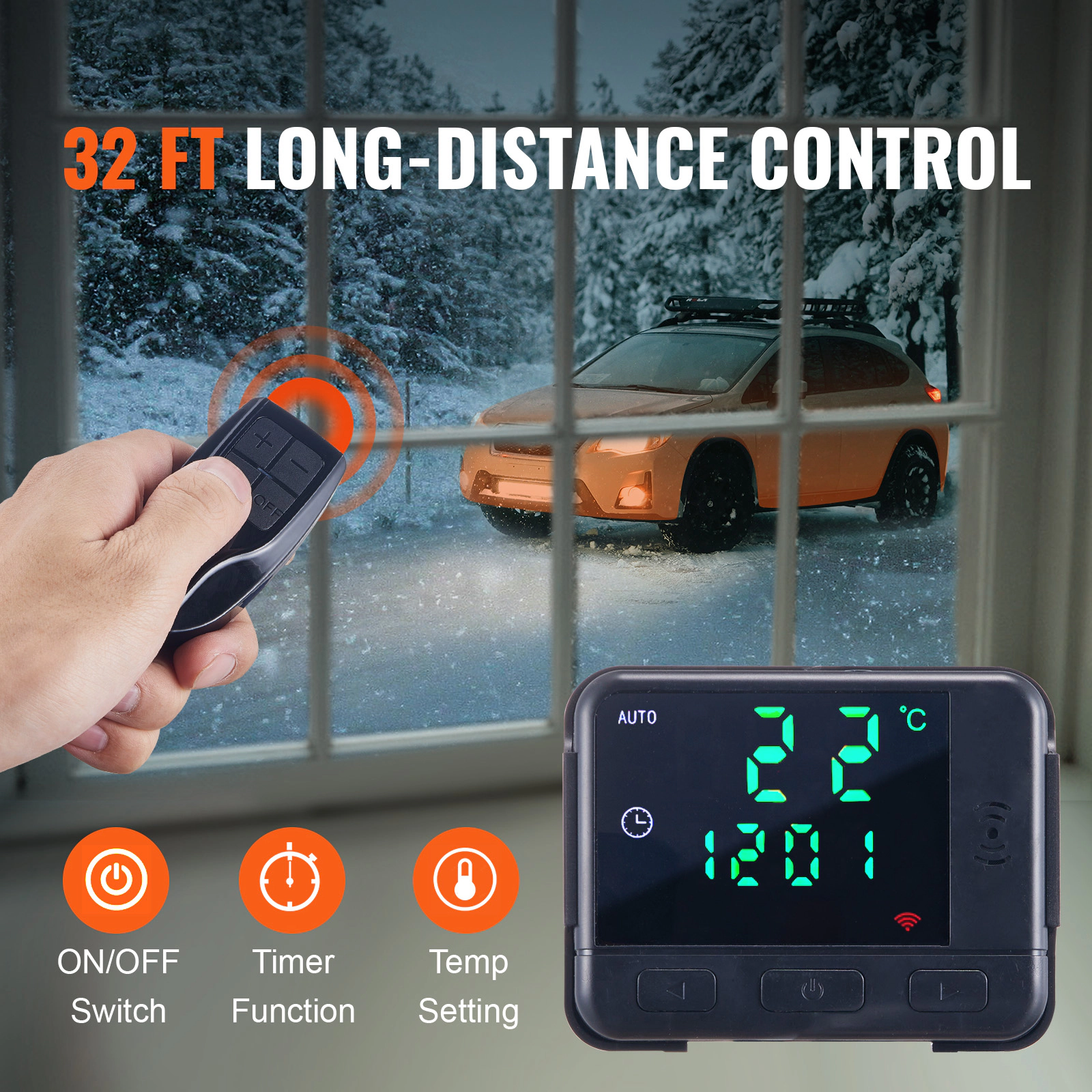 HONGGE Diesel Air Heater LCD for
