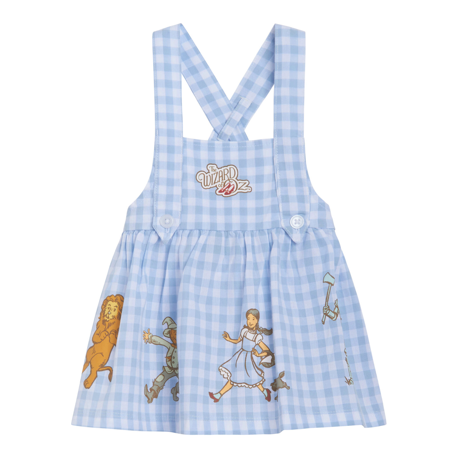 Wizard of Oz Girls' Cosplay Jumper Dress and Top Set