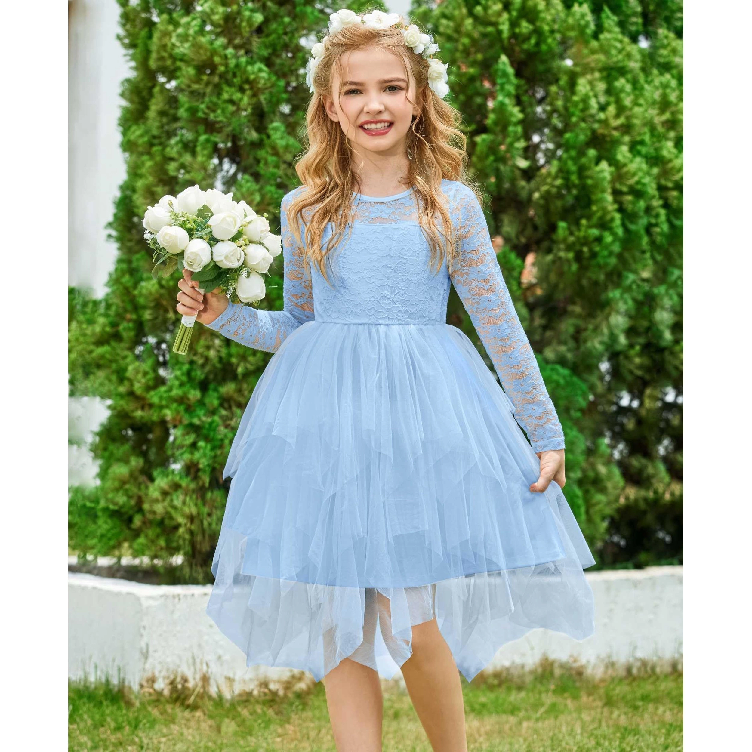 Arshiner Girl's Dress Kids Fall Halloween Formal Party Tutu Tulle Dresses
