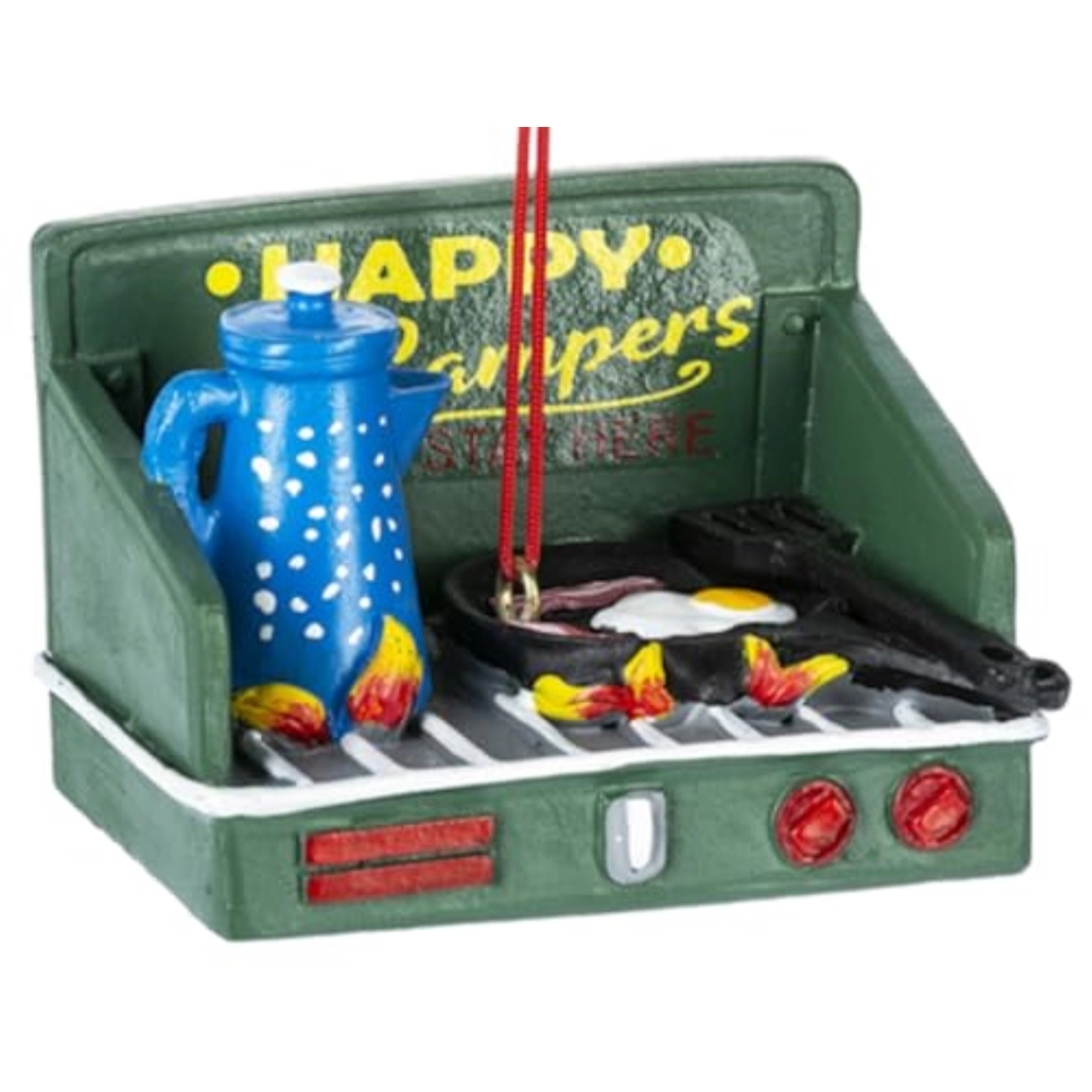 Ganz Happy Campers Camp Stove Christmas Tree Camping Ornament 1.75 inch