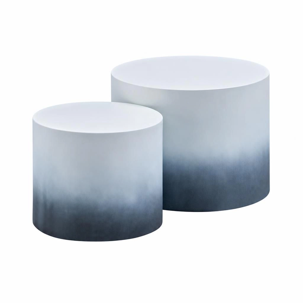 GOODSILO Square Compact Low Profile Accent End Table