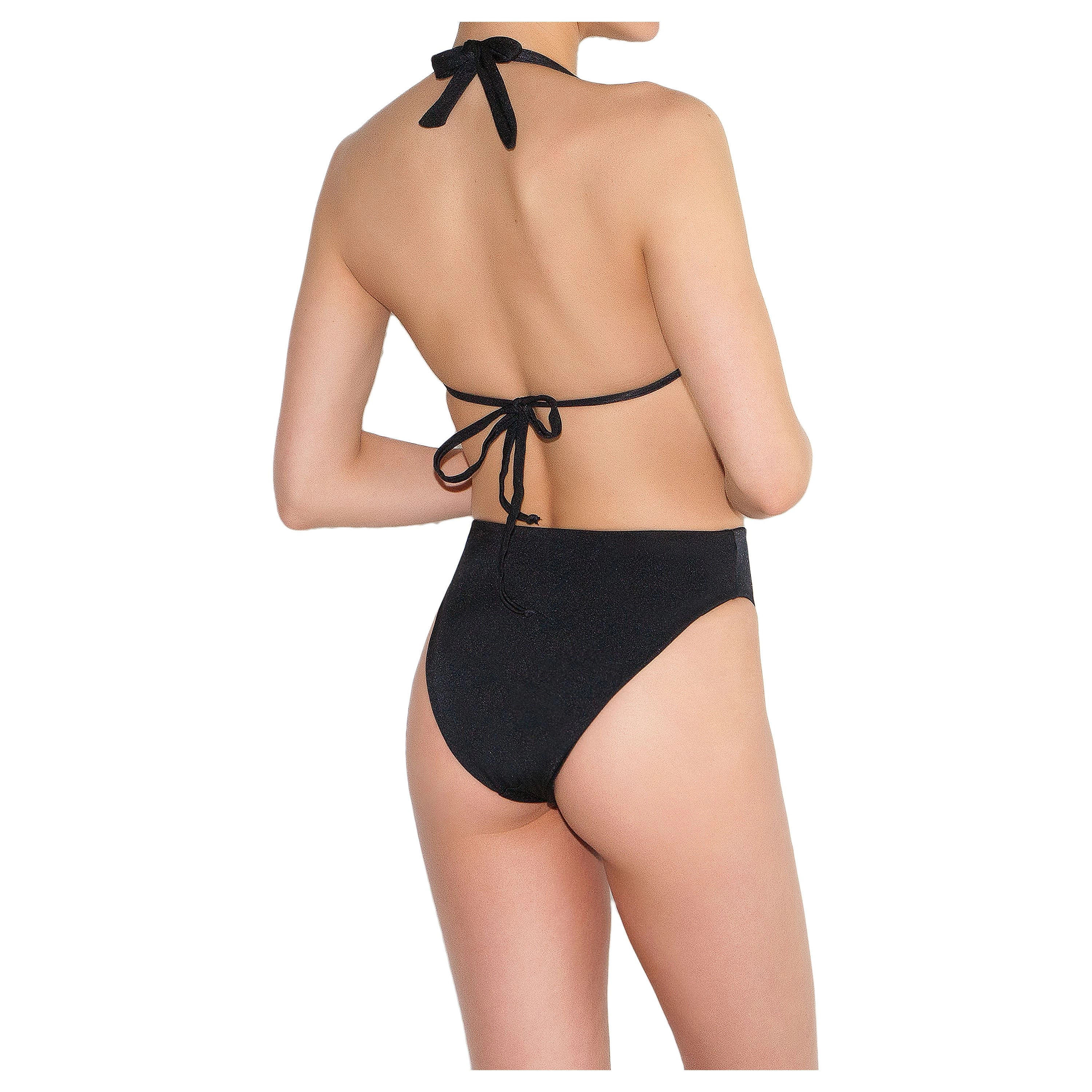 Cherina Beachwear Women's George High-Waisted Bikini Bottom