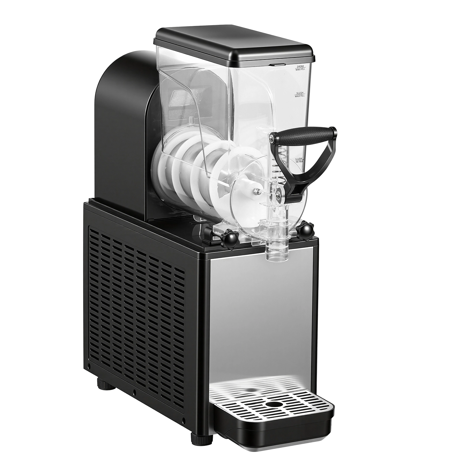 HONGGE Slushie Machine, Commercial Slushy Maker, Frozen Drink Maker with Self-Cleaning