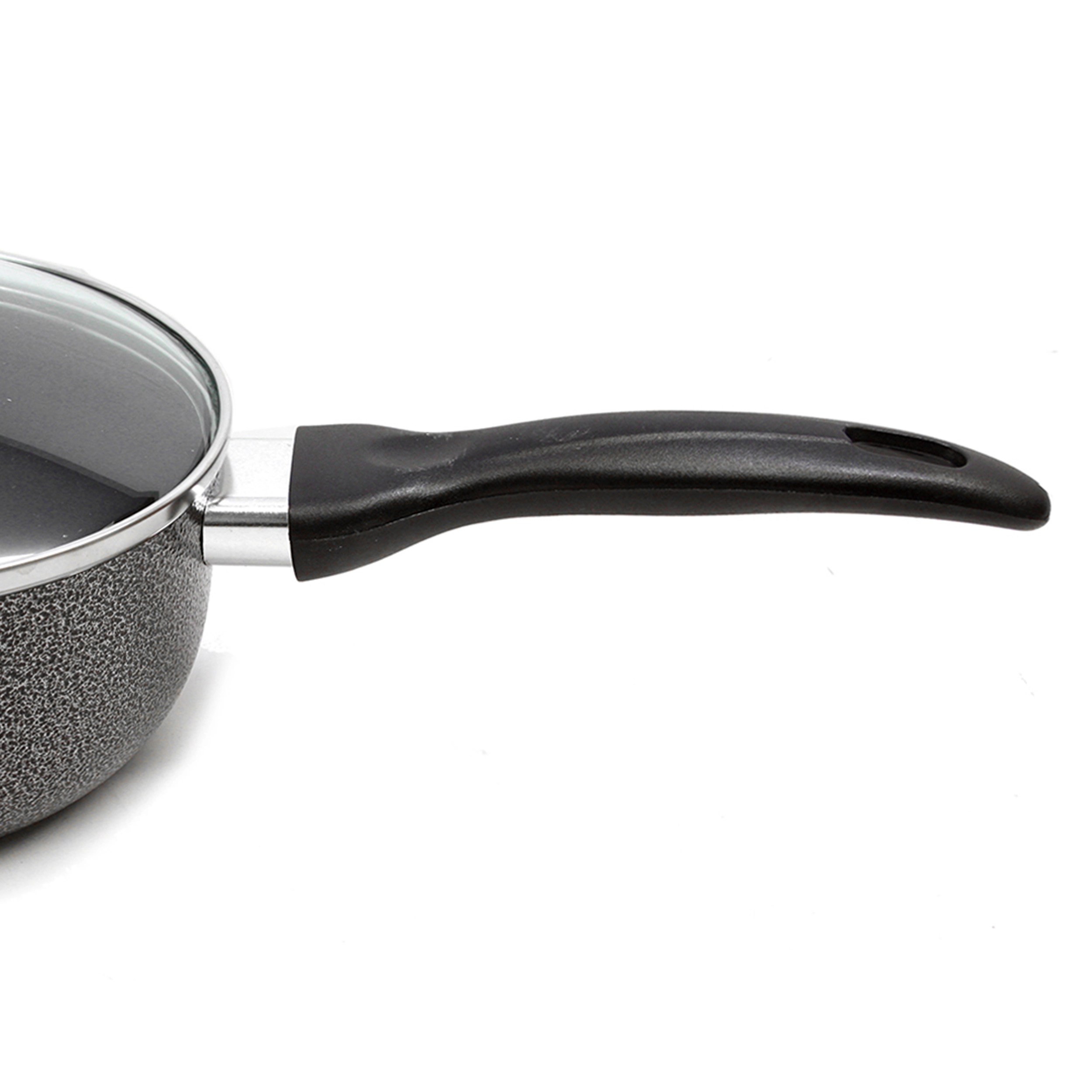 Brentwood Saucepan Aluminum Non-Stick 2 Qt-Gray