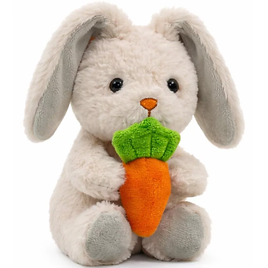 Sperric Easter Baby Plush Bunny w/ Bow, 13" Cuddly Easter Plush Bunny Sensory Easter Toy for Newborns & Infants