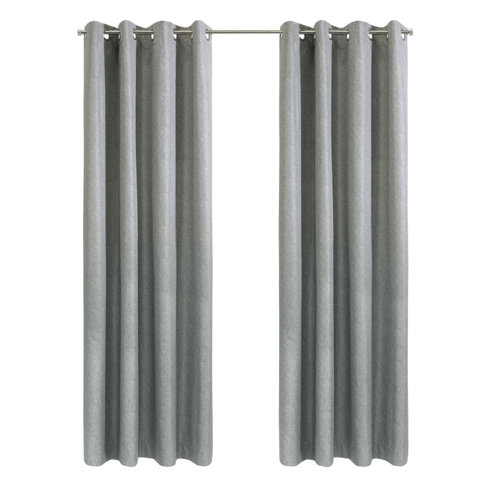 Thermaplus Denver Blackout Grommet Curtains for Livingroom 52" x 95" Taupe Grey