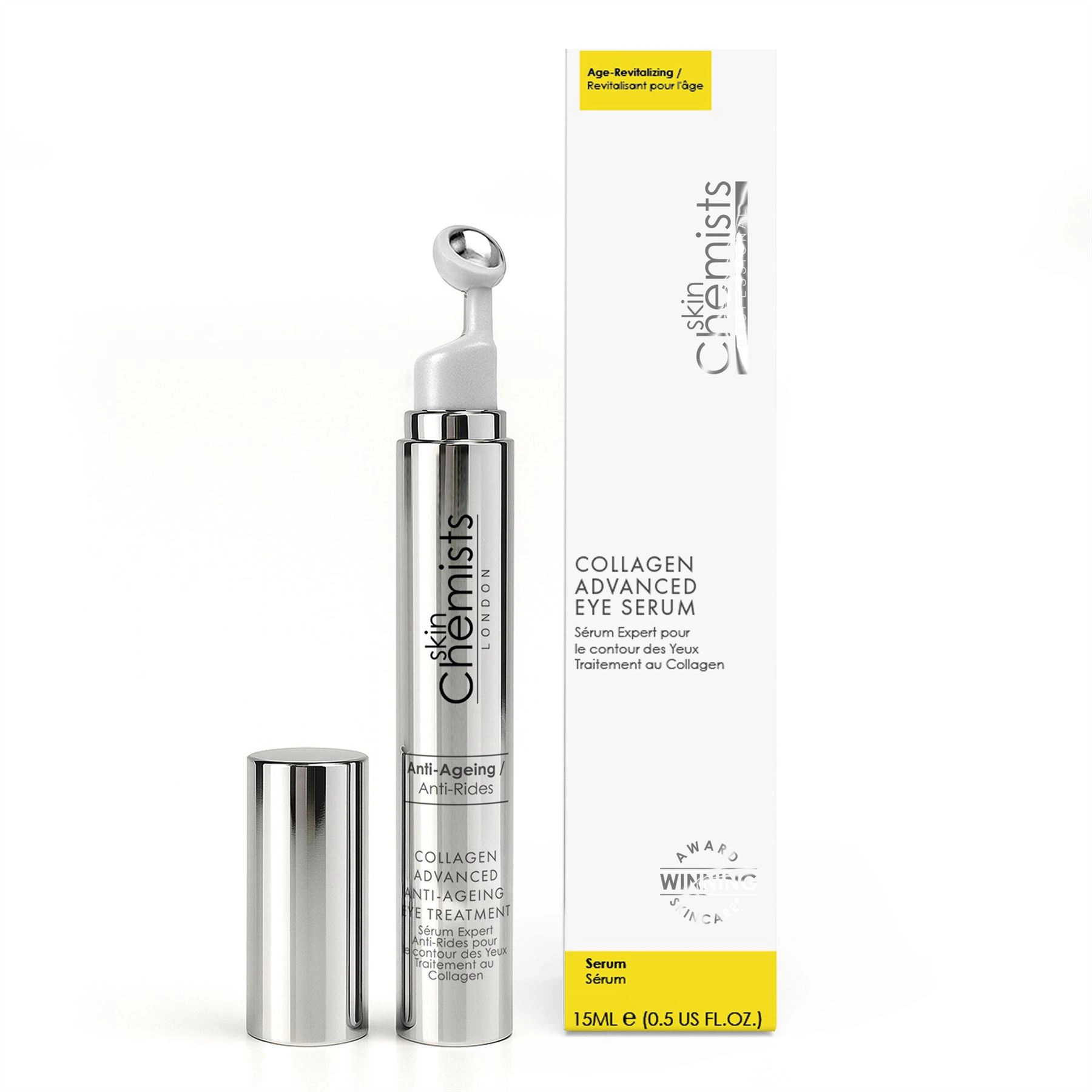 skinChemists Collagen Advanced Anti-Ageing Eye Treatment 15ml - Firming, Smoothing, Hydrating