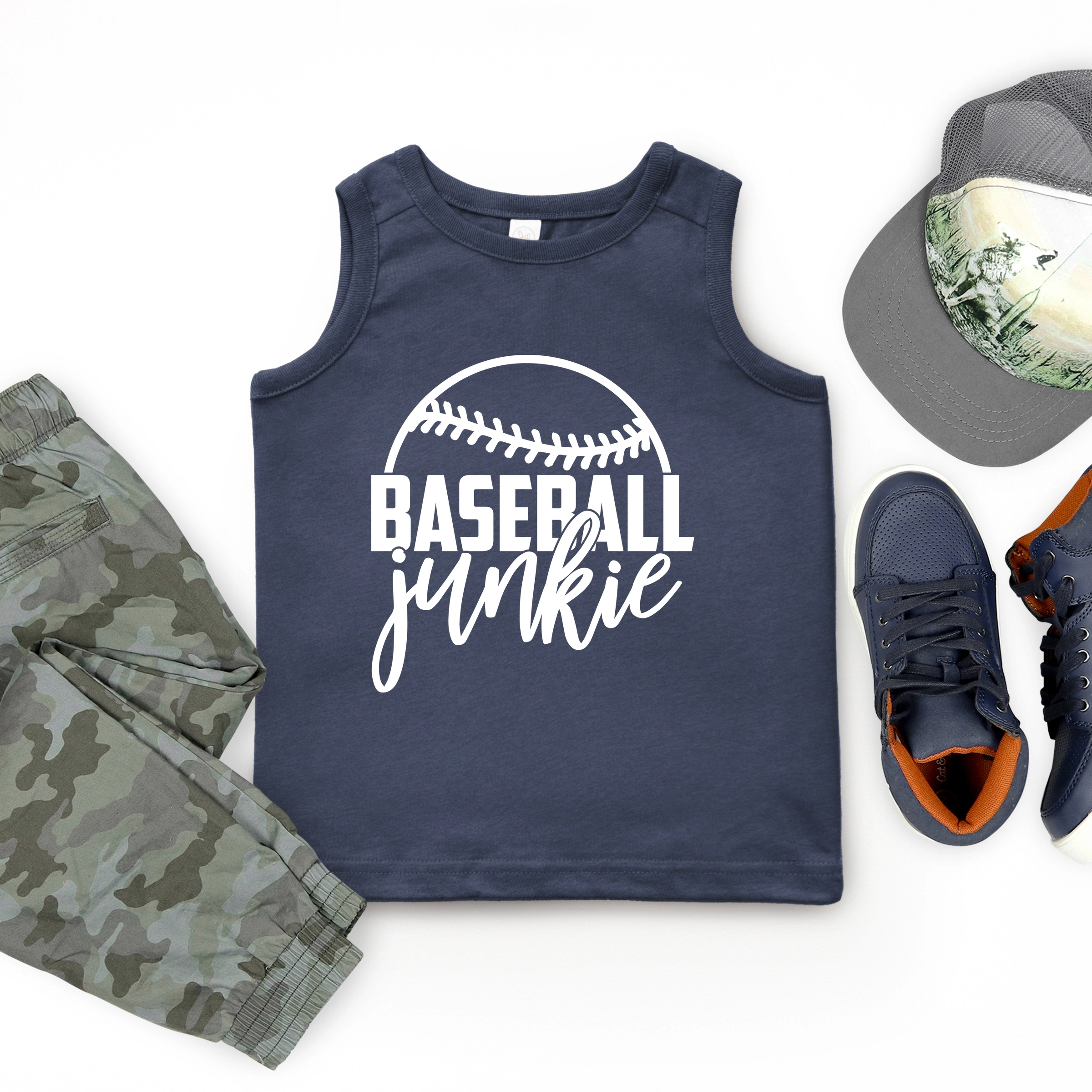 The Juniper Shop - Baseball Junkie Youth Tank Top