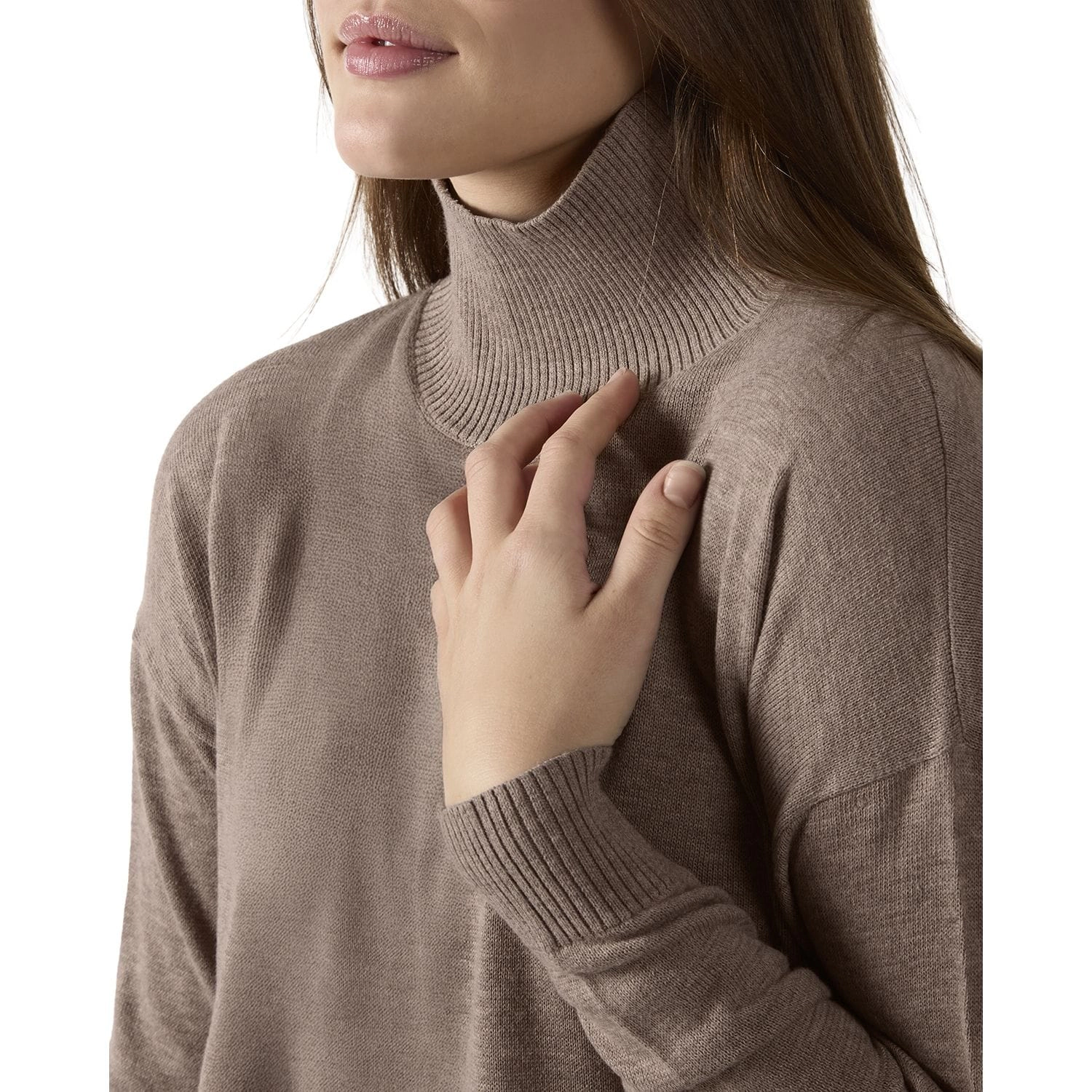 MeMoi Women's Turtleneck Sweater and Knit Pants Lounge Set