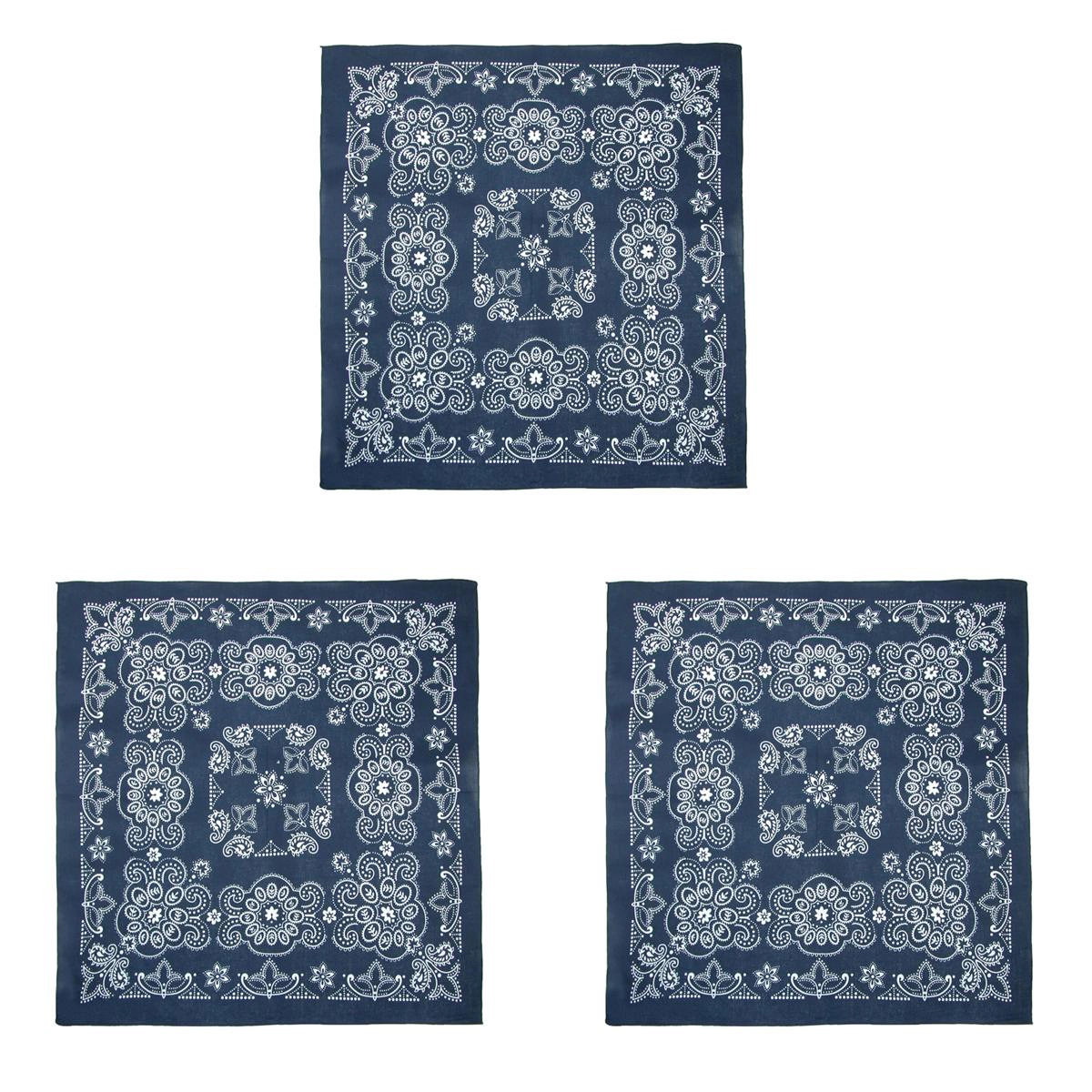 CTM Cotton Giant-Danna Large Bandanas (Pack of 3)