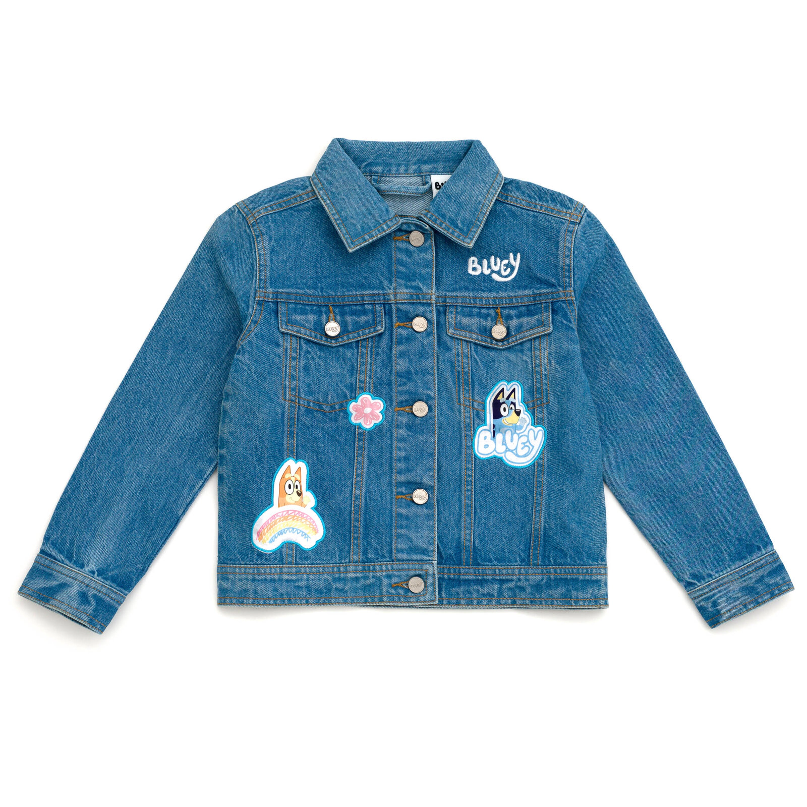 Bluey Girls' Denim Jacket