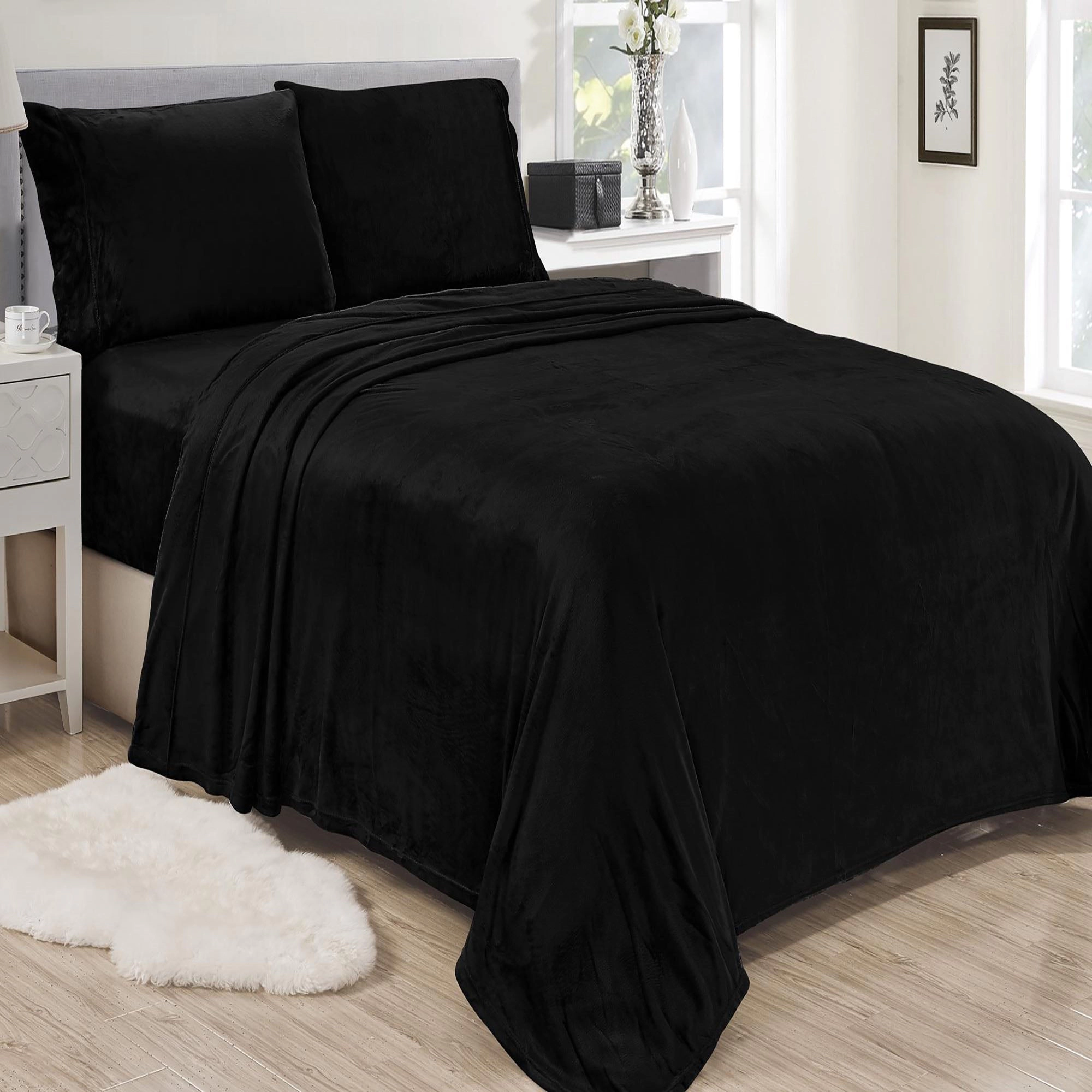 Lavana Microplush Ultra Premium All Season Soft Brushed Sheet Sets by Plazatex