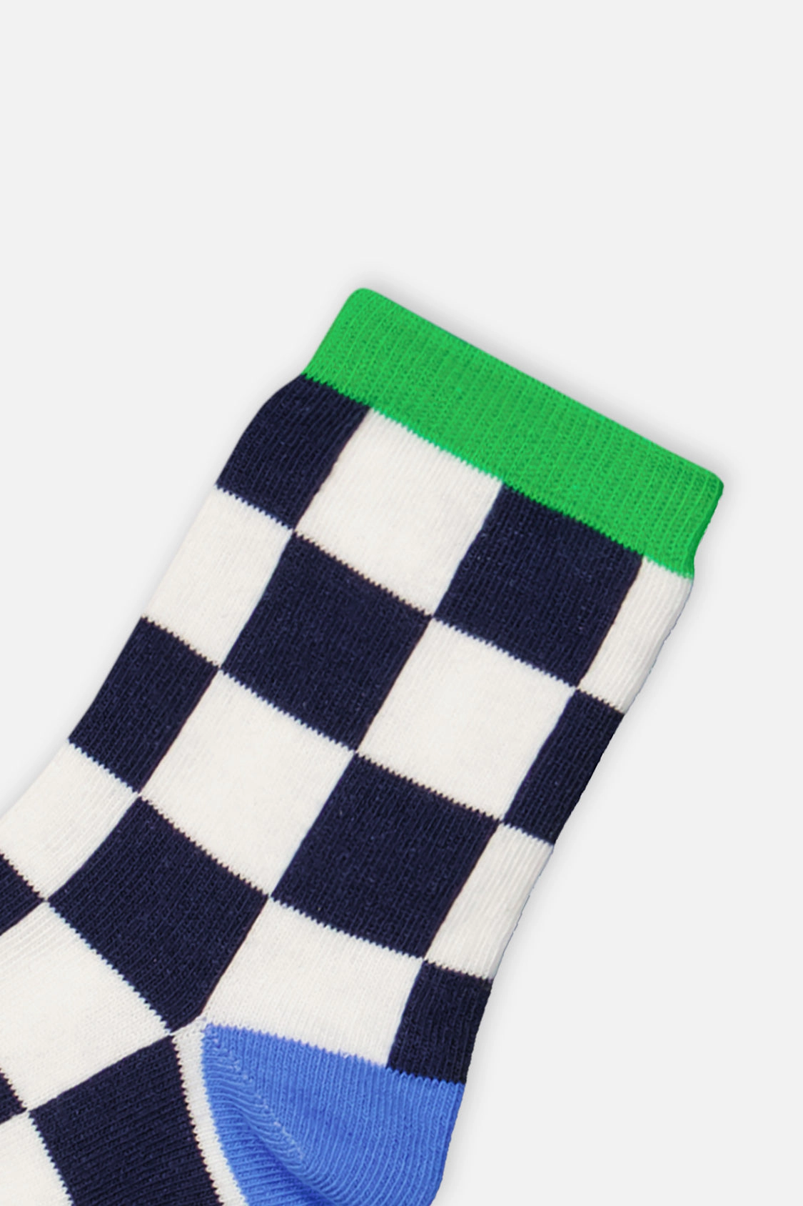 Deux par Boys Checkered, Striped and Dinosaur Print Ribbed Cuff Socks