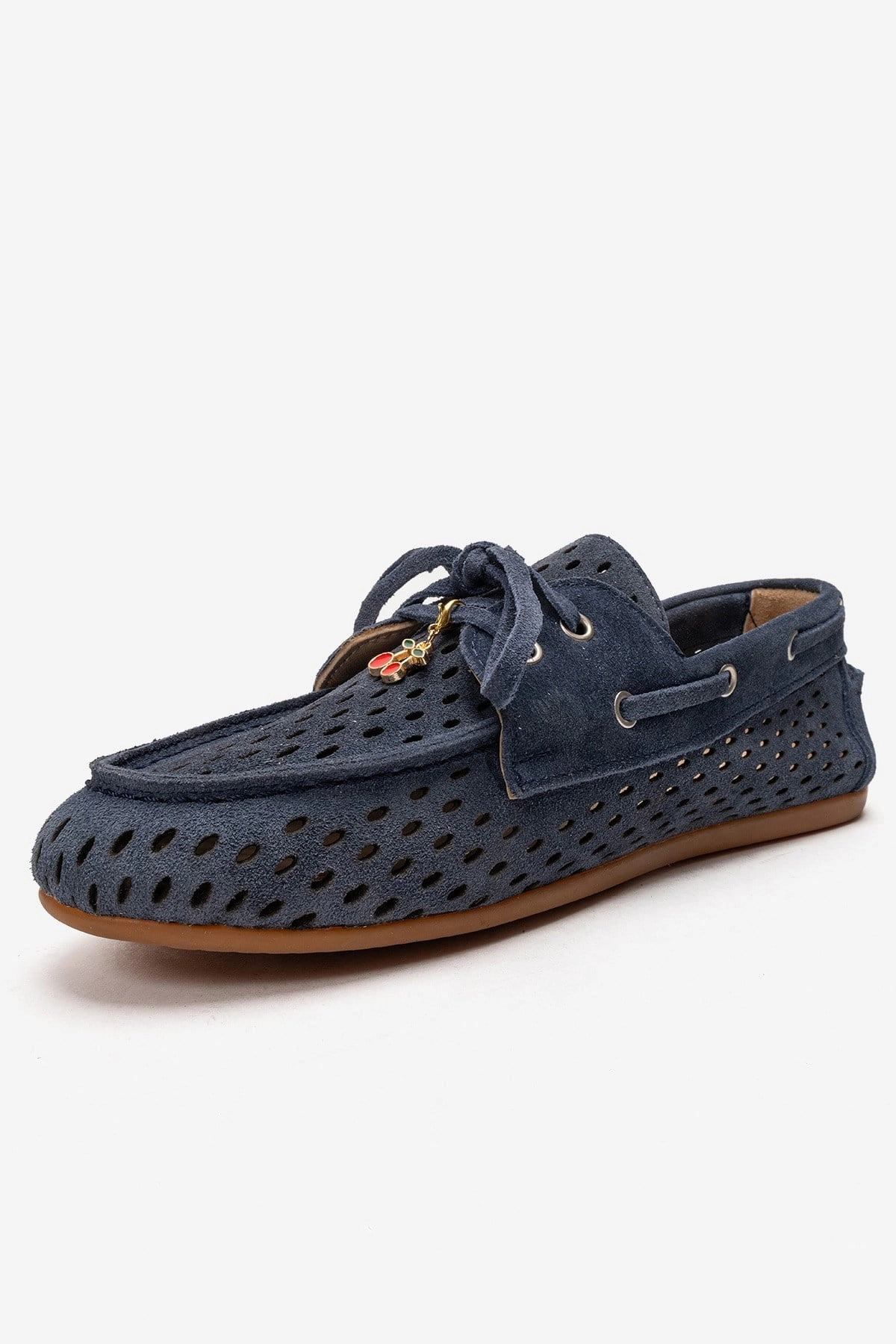 Forever & Always Womens Stevo Leather Lace Up Loafer