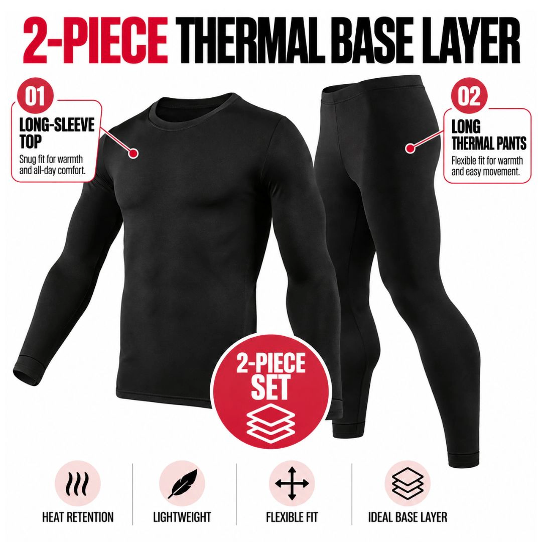 Men’s Thermal Underwear Set