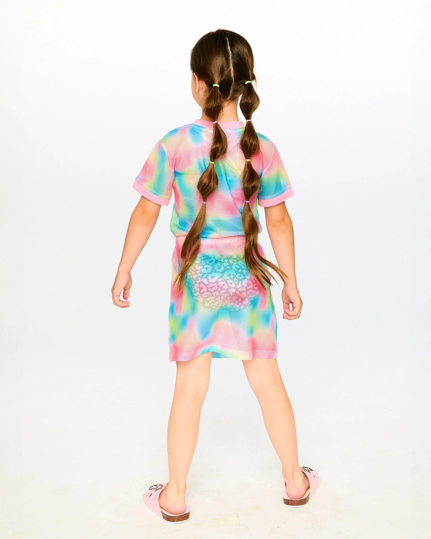 Deux par Girls Mesh Beach Dress