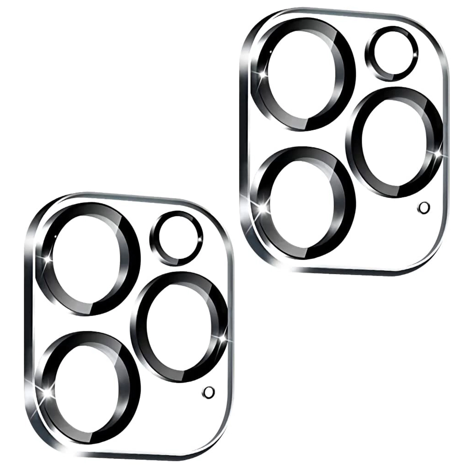 GBruno 9H Tempered Glass Screen Protector and Camera Lens Set, 2 + Pack